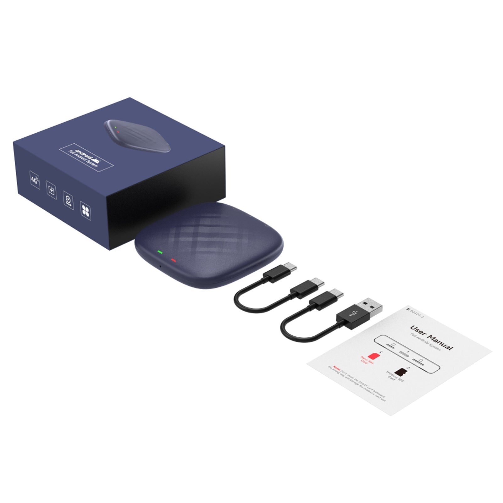 Carlinkit Carplay AI Box Plus Android 13 8+128GB Wireless Auto Bluetooth Adapter