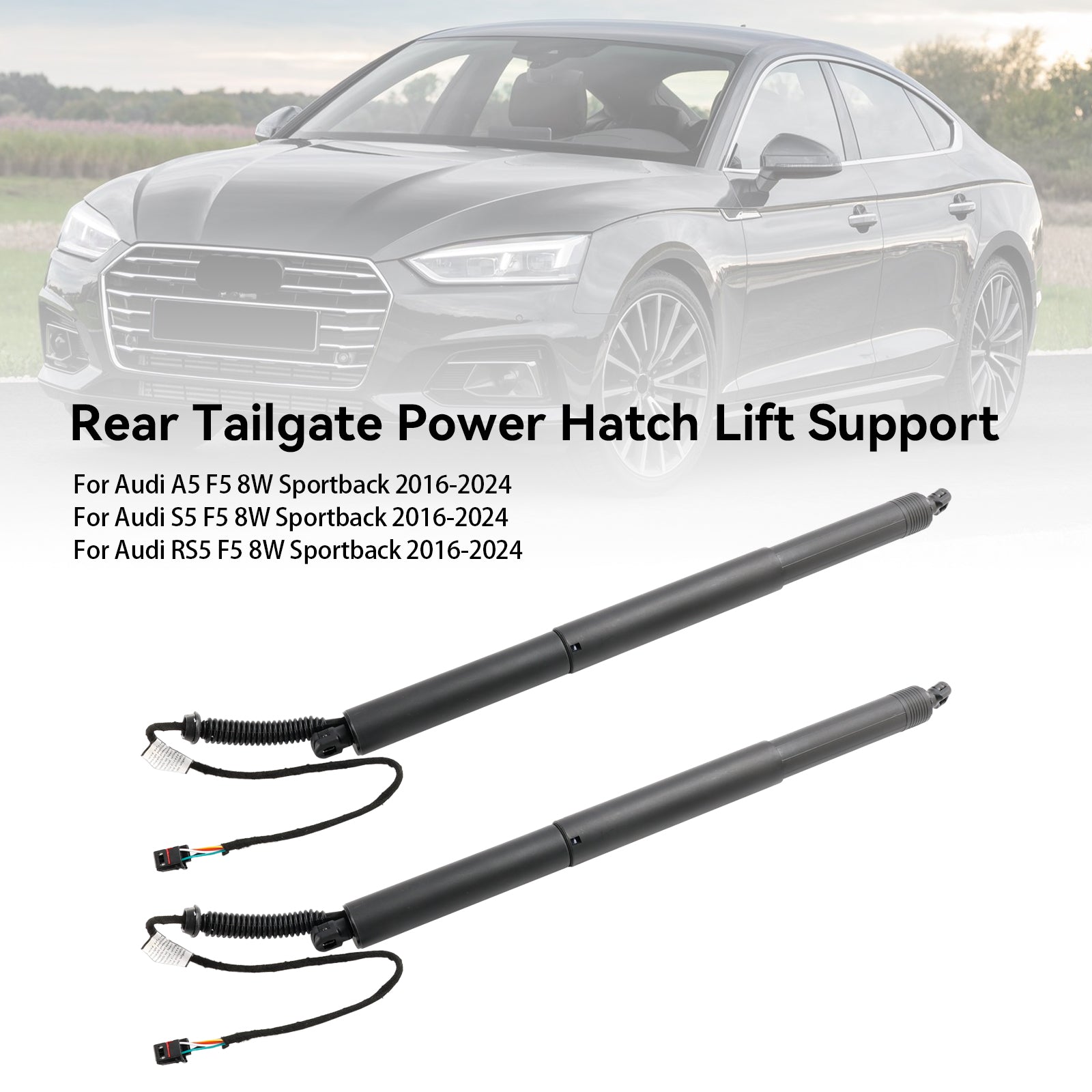 2016-2024 Audi A5 F5 8W Sportback 2PCS Electric Tailgate Lift 8W8827851 8W8959107