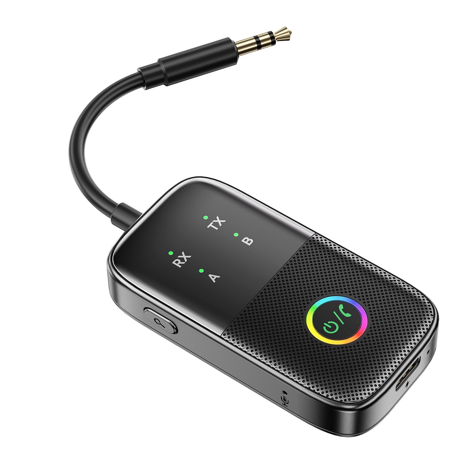 Bluetooth Receiver Transmitter Two-in-One AUX Car Hands-free Adapter Two-to-Two