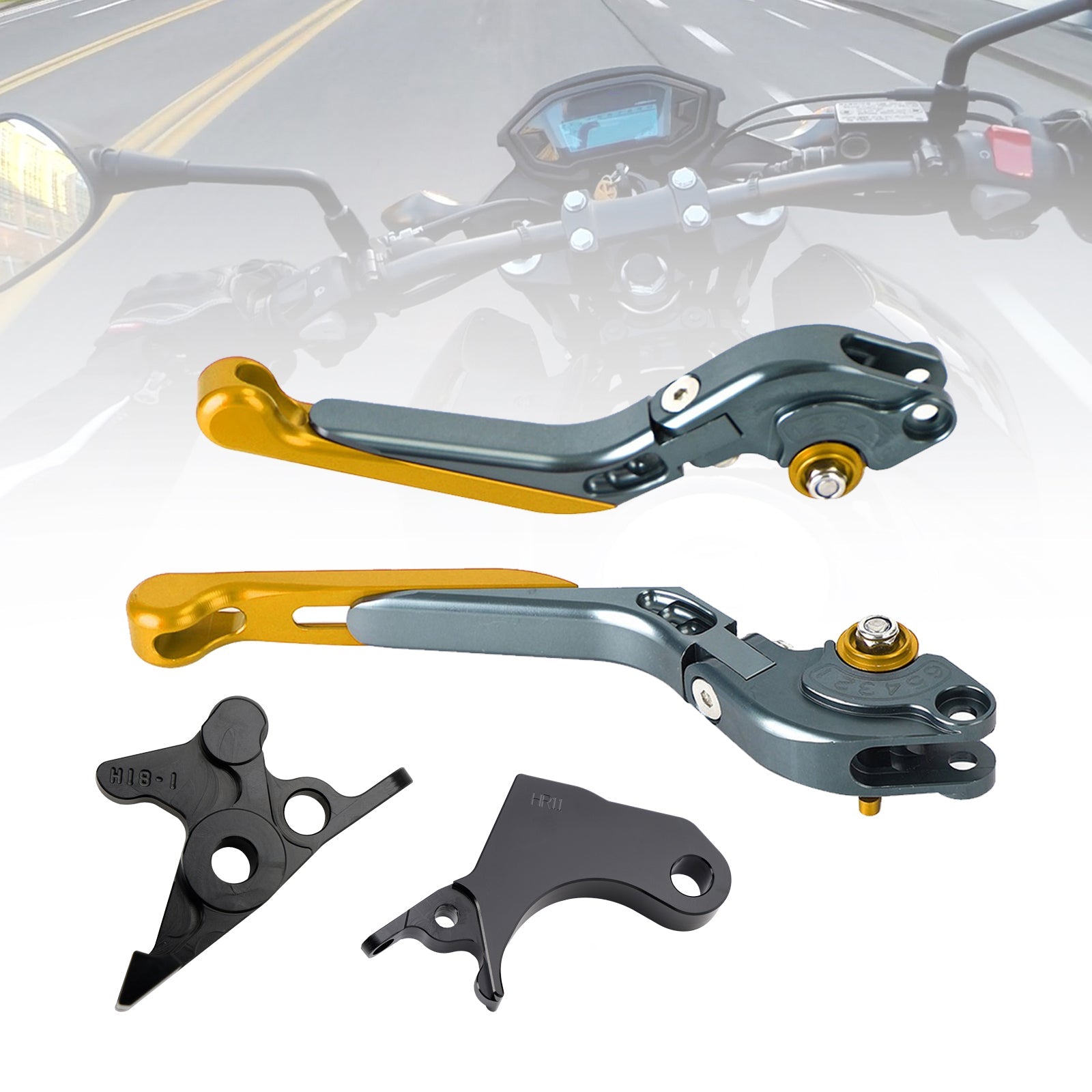 2022-2024 HONDA CRF1100L Africa Twin Adjustable Clutch Brake Lever