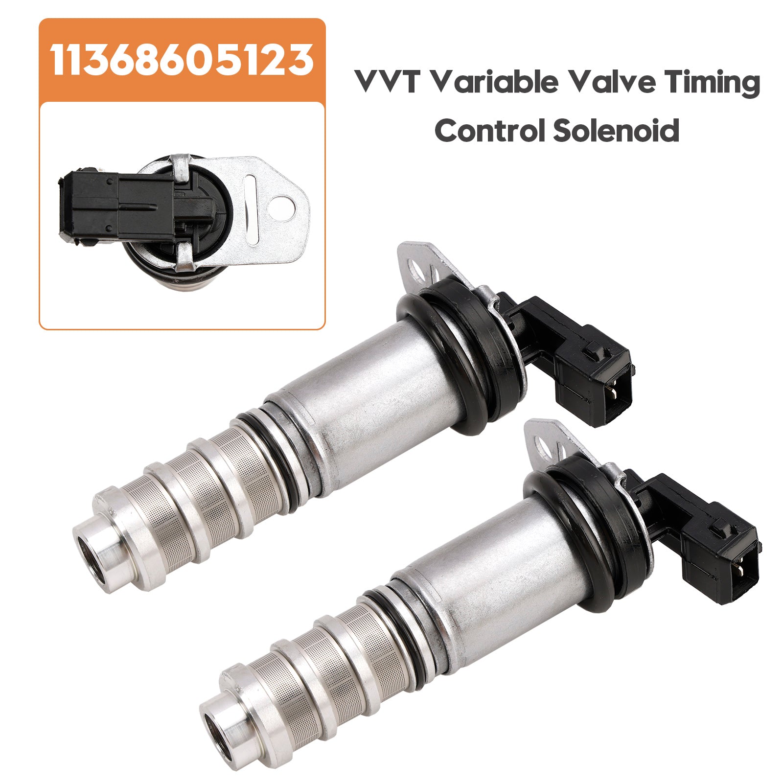 2PCS VVT Variable Valve Timing Control Solenoid for BMW 335i 535i 11368605123