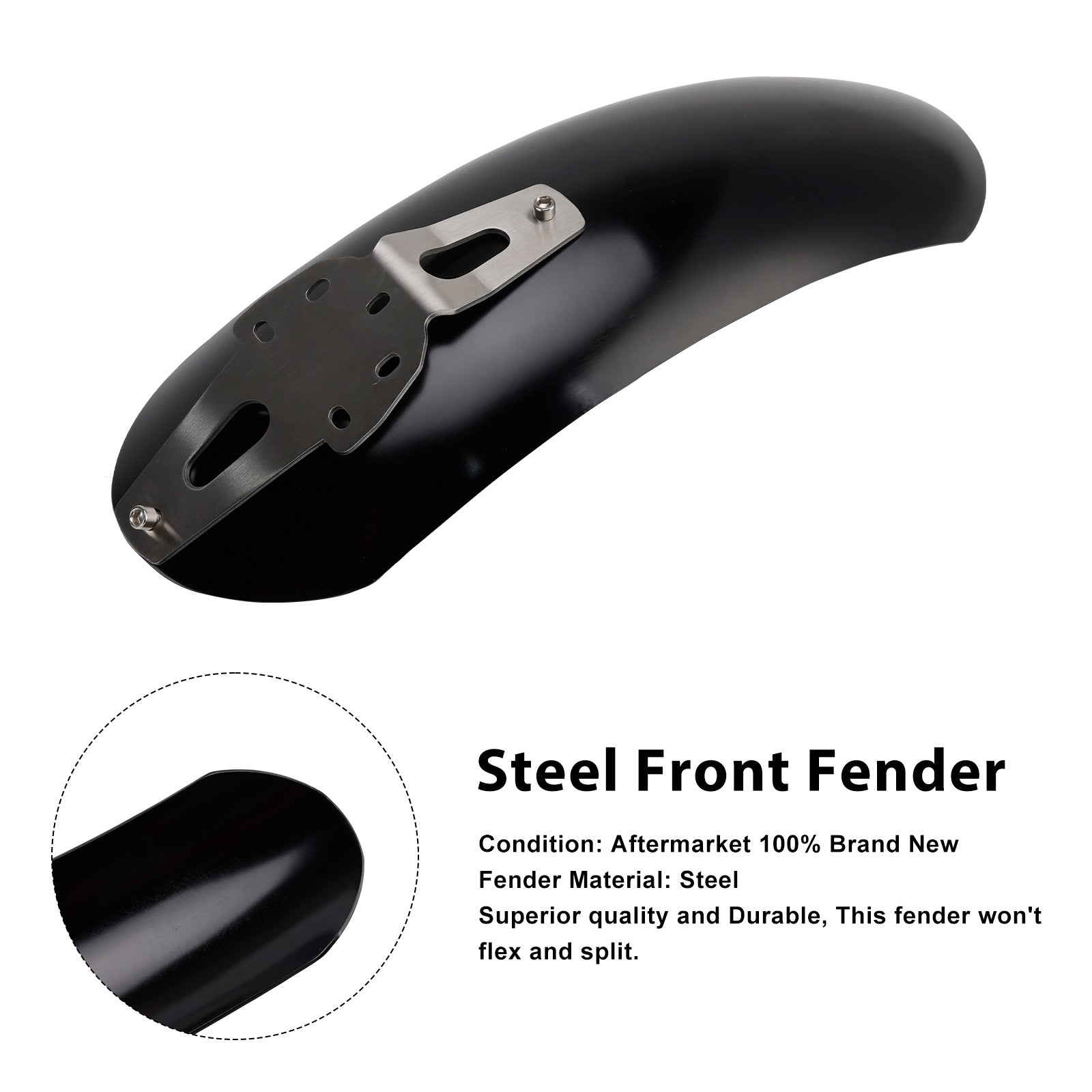 2019-2025 Triumph Scrambler 1200XC Steel Front Fender Mudguard