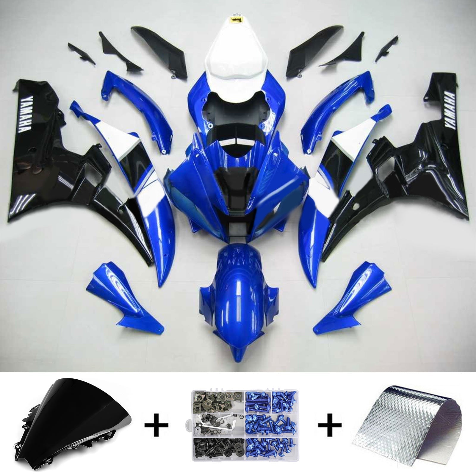 2006-2007 Yamaha YZF 600 R6 Fairing Kit Generic
