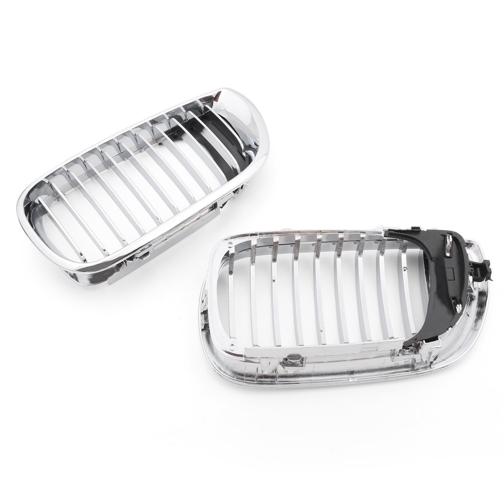 2002-2005 BMW E46 3 Series 4 Door Front Kidney Hood Grille Grill Chrome