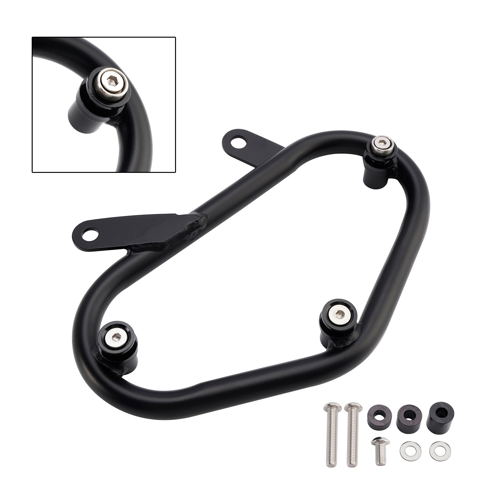 2024-2025 Speed Scrambler 400 X Luggage Rack Side Saddle Bag Mount Bracket Left