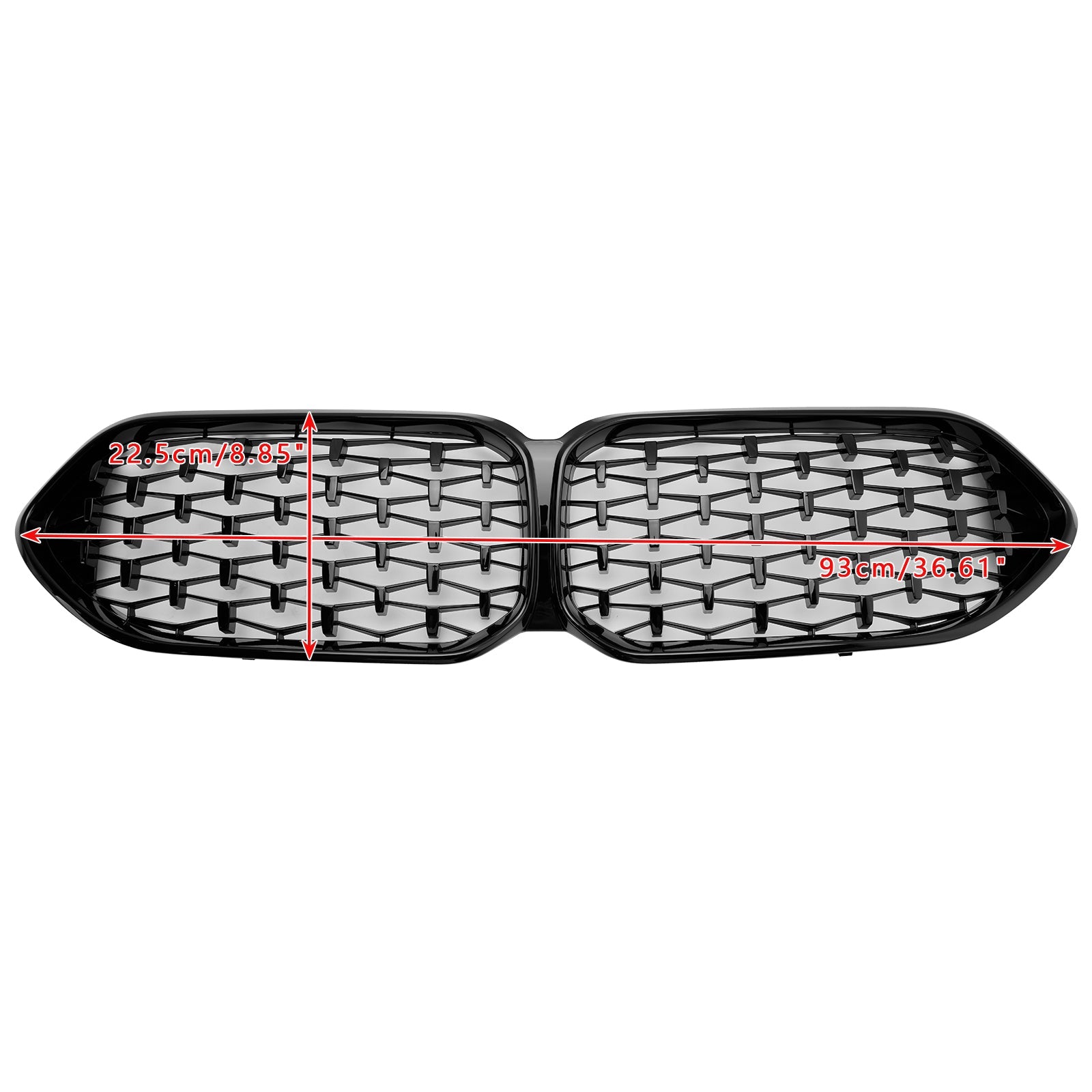 2020-2023 BMW 2 Series F44 Coupe M Diamond Gloss Black Front Grille Grill 51135A39378 51138080494