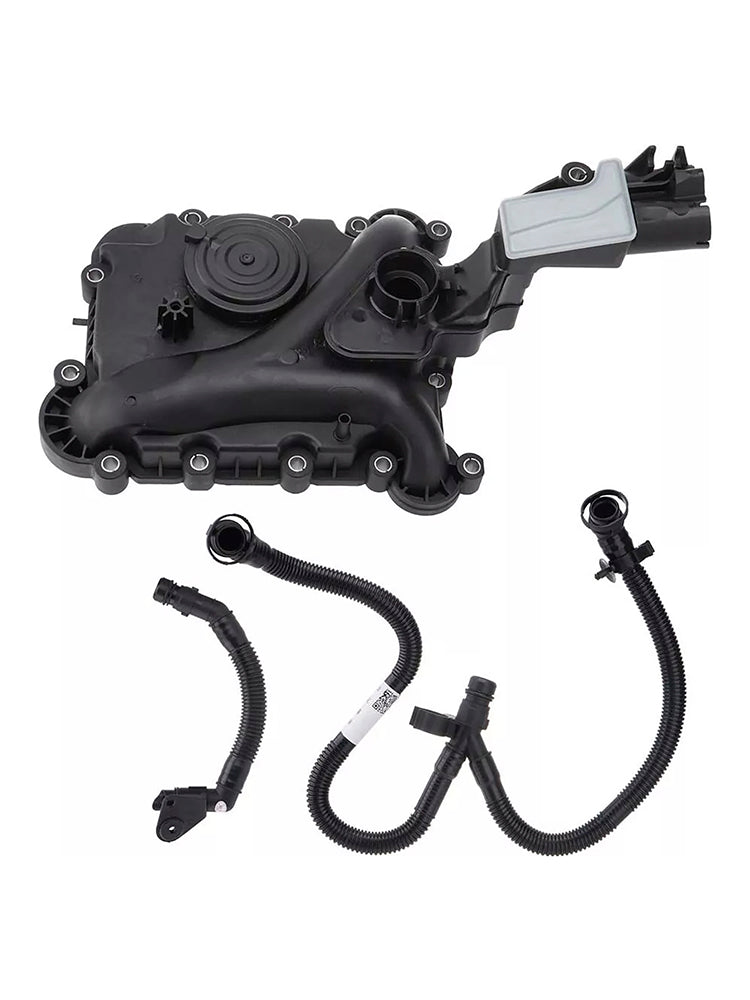 2010-2014 A8L D4 (4H2, 4H8, 4HC, 4HL) 3.0 45 TFSI quattro Oil Separator PCV Valve Vent Trim & Hose Tube 06E103547S