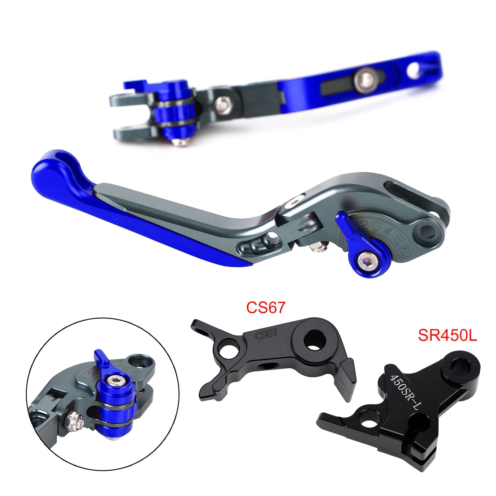 Adjustable Clutch Brake Lever fit for VOGE DS900X 900DSX 2024-2026
