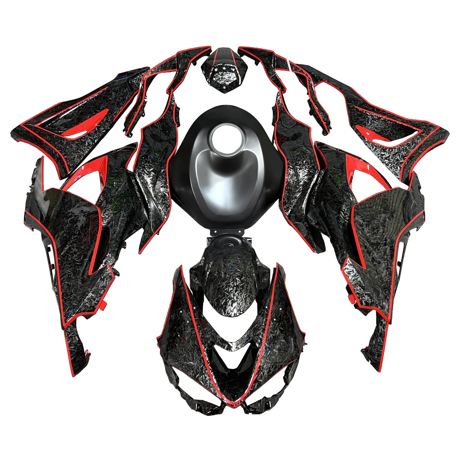 Injection Fairing Kit Bodywork Plastic ABS fit For Kawasaki ZX-6R 2024-2025