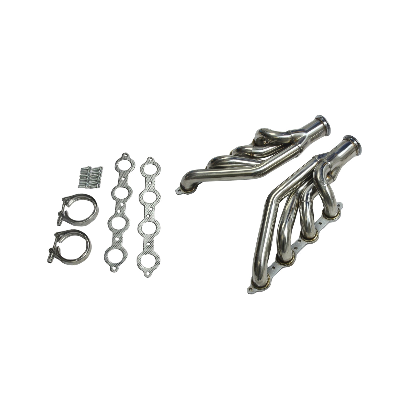 Steel Exhaust Manifold Header for SMALL BLOCK V8 LS1/LS2/LS3/LS6 LSX 1997-14