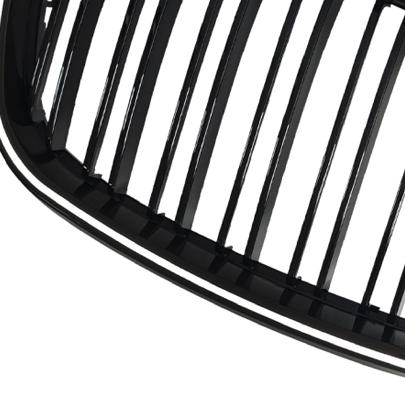 2007-2013 For BMW X5 E70 Gloss Black Front Bumper Kidney Grill Grille 51137157687 51137157688