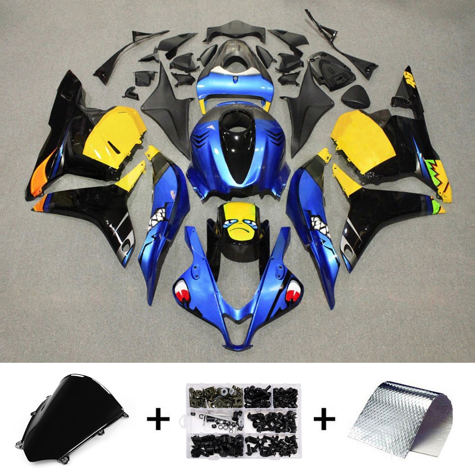 Injection Fairing Kit Bodywork Plastic ABS For Honda CBR600RR 2009-2012 F5