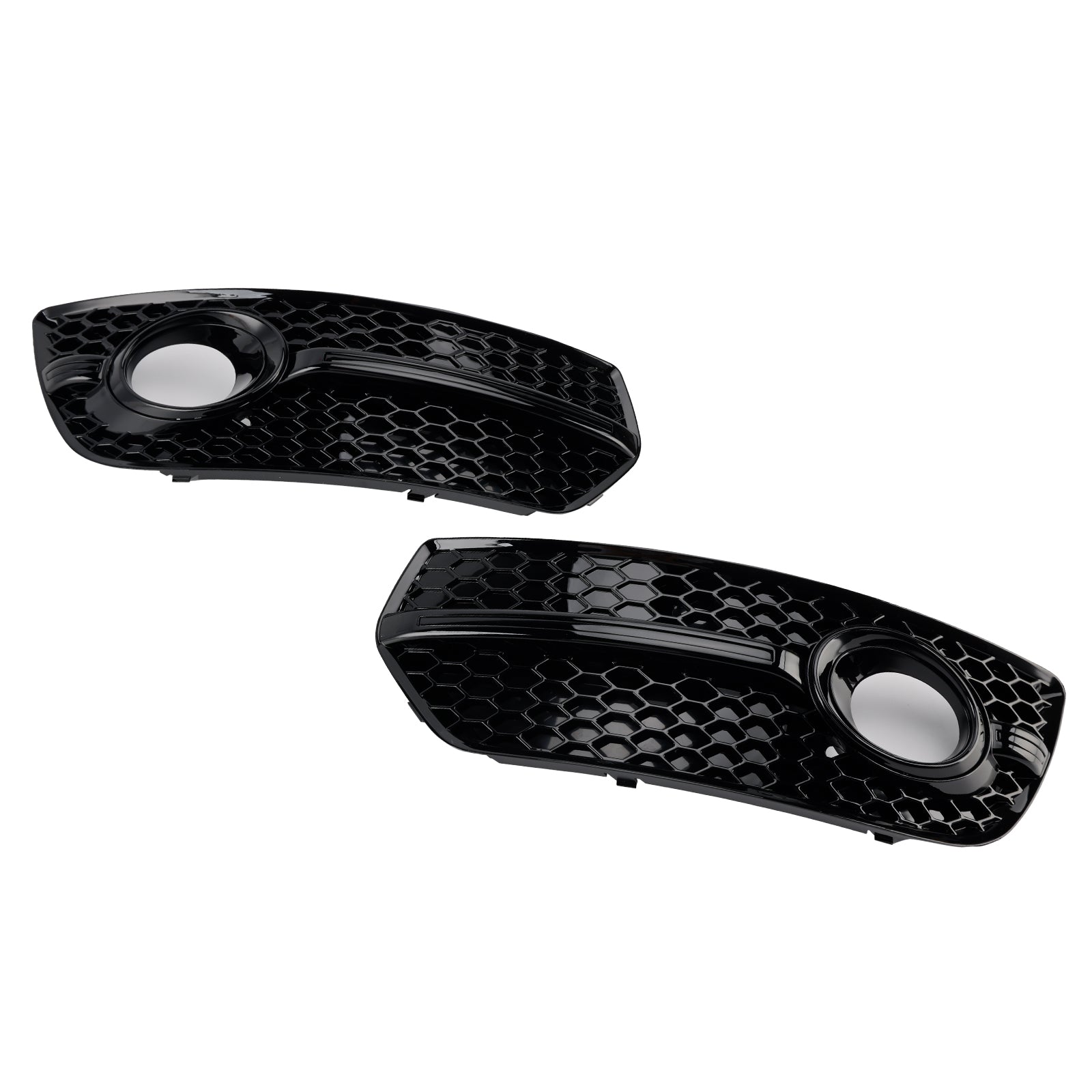 2009-2012 Audi Q5 2PCS Front Bumper Grill Fog Light Lamp Covers