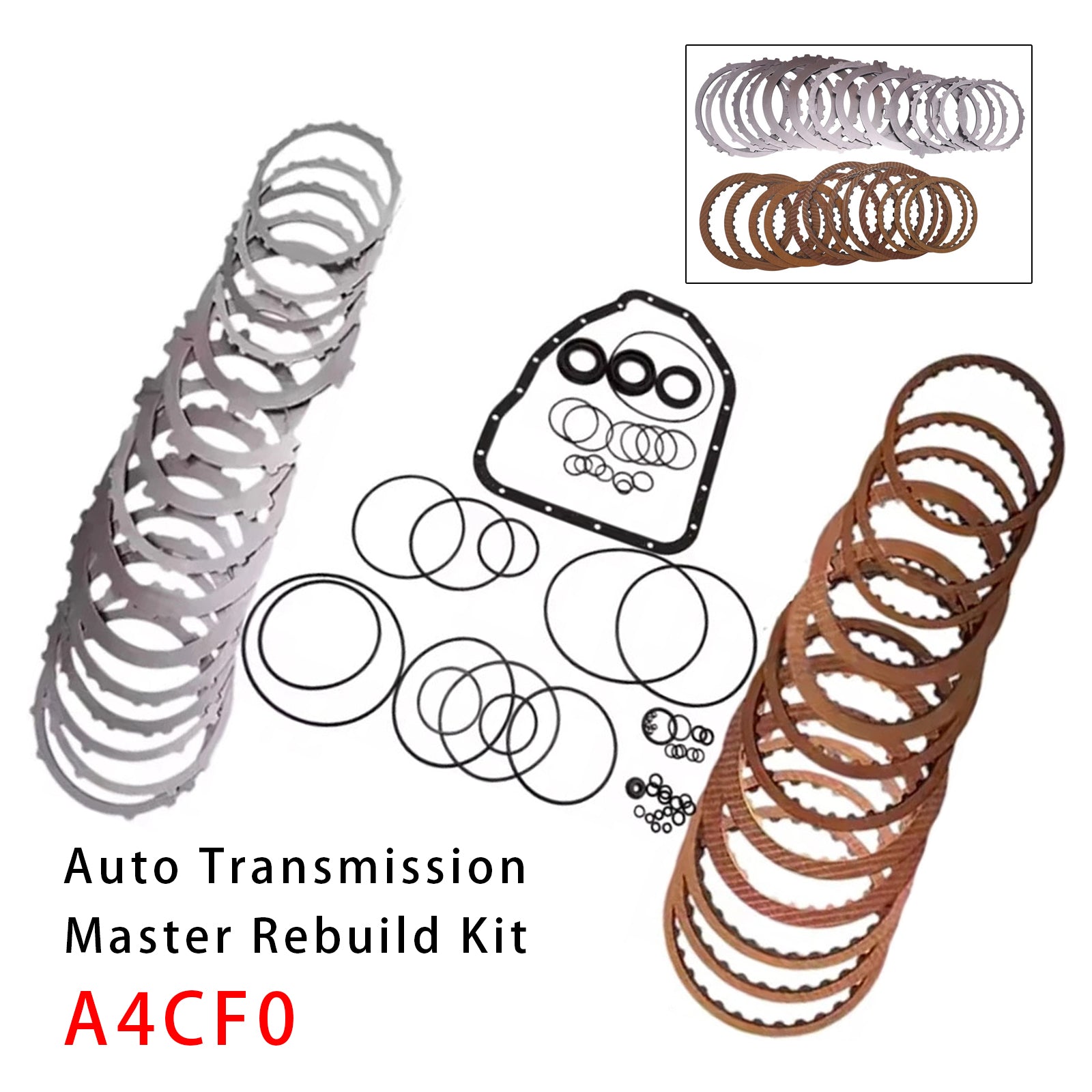 A4CF0 Auto Transmission Master Rebuild Kit Friction Disc Gasket For Hyundai Kia
