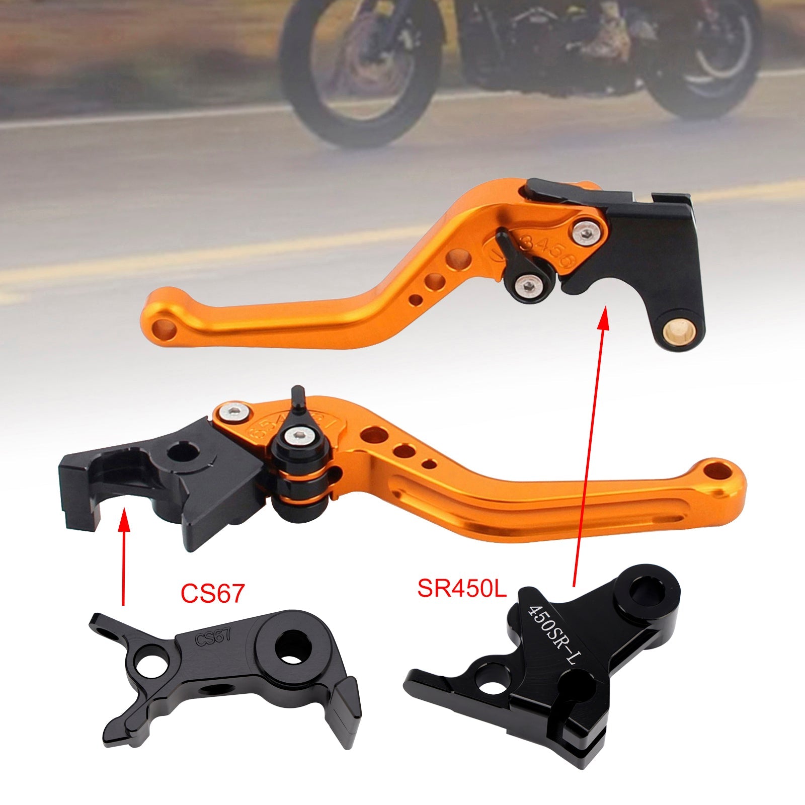 NEW Short Clutch Brake Lever fit for VOGE DS900X 900DSX 2024-2026