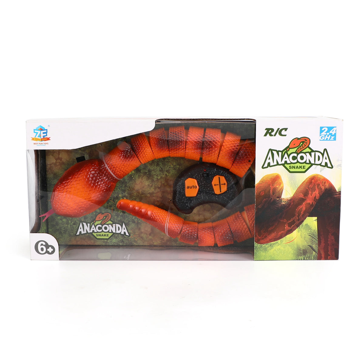 RC Anaconda Snake Remote Control Infrared Animal Prank Fun Toy Gift For Children