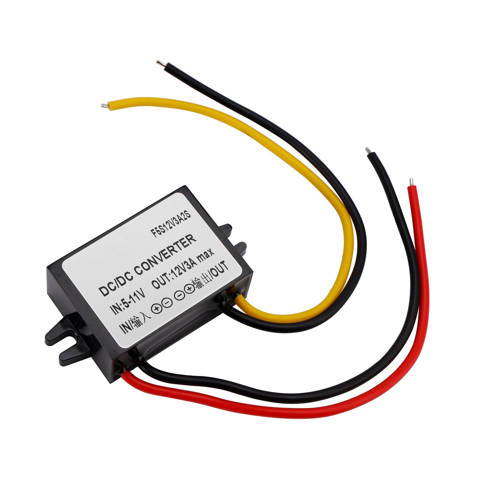DC-DC 6V-12V 3A 36W Step Up Car Power Supply Converter Regulator Waterproof