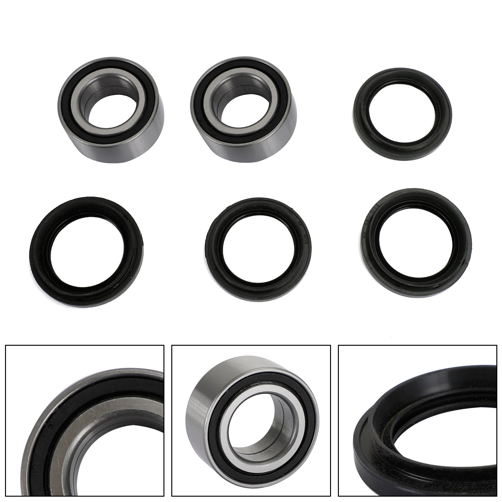 2005-2013 Honda Trx500 Fm Foreman 500 06 Bearings Kit Both Sides Front Wheel