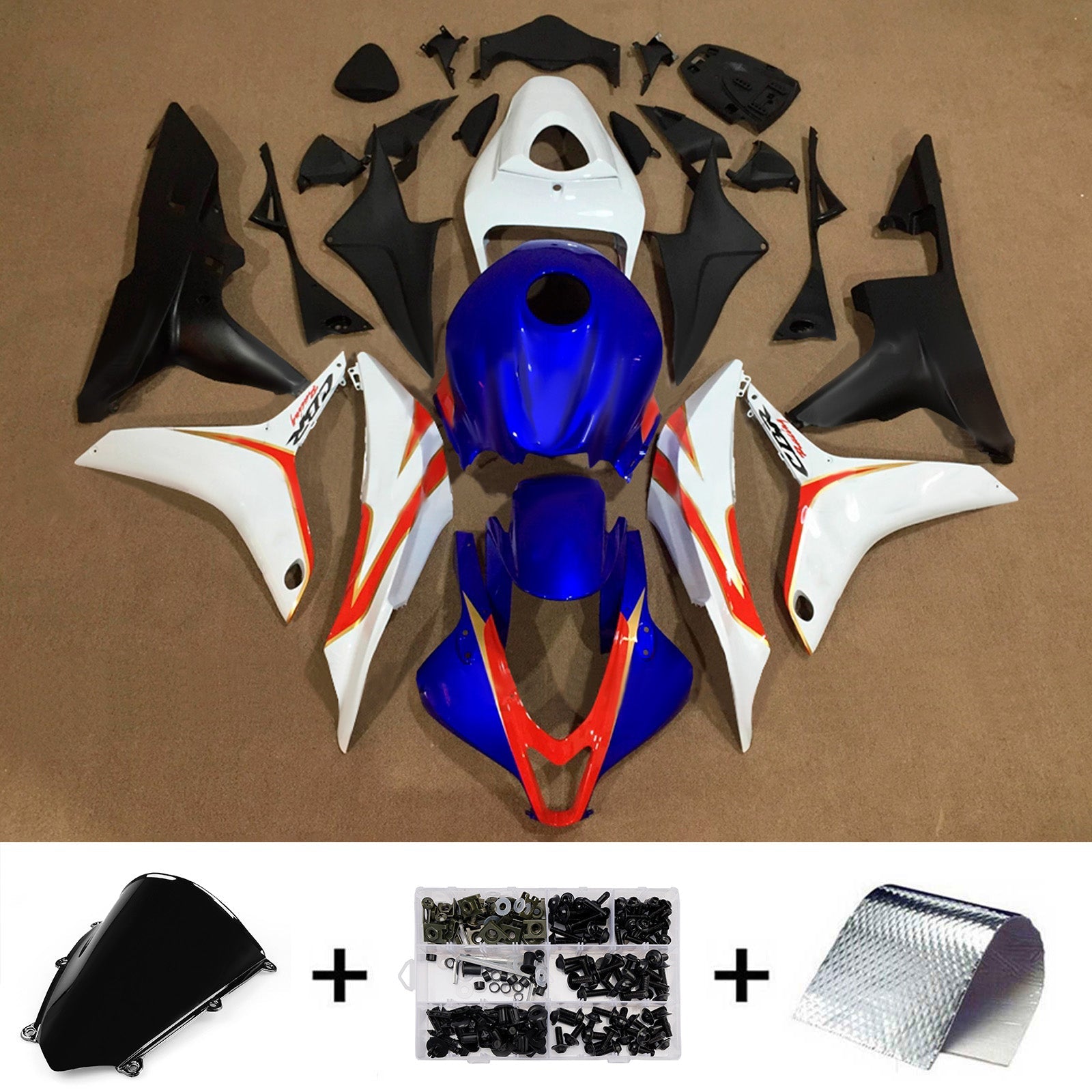 Injection Fairing Kit Bodywork Plastic ABS For Honda CBR600RR 2007-2008 F5