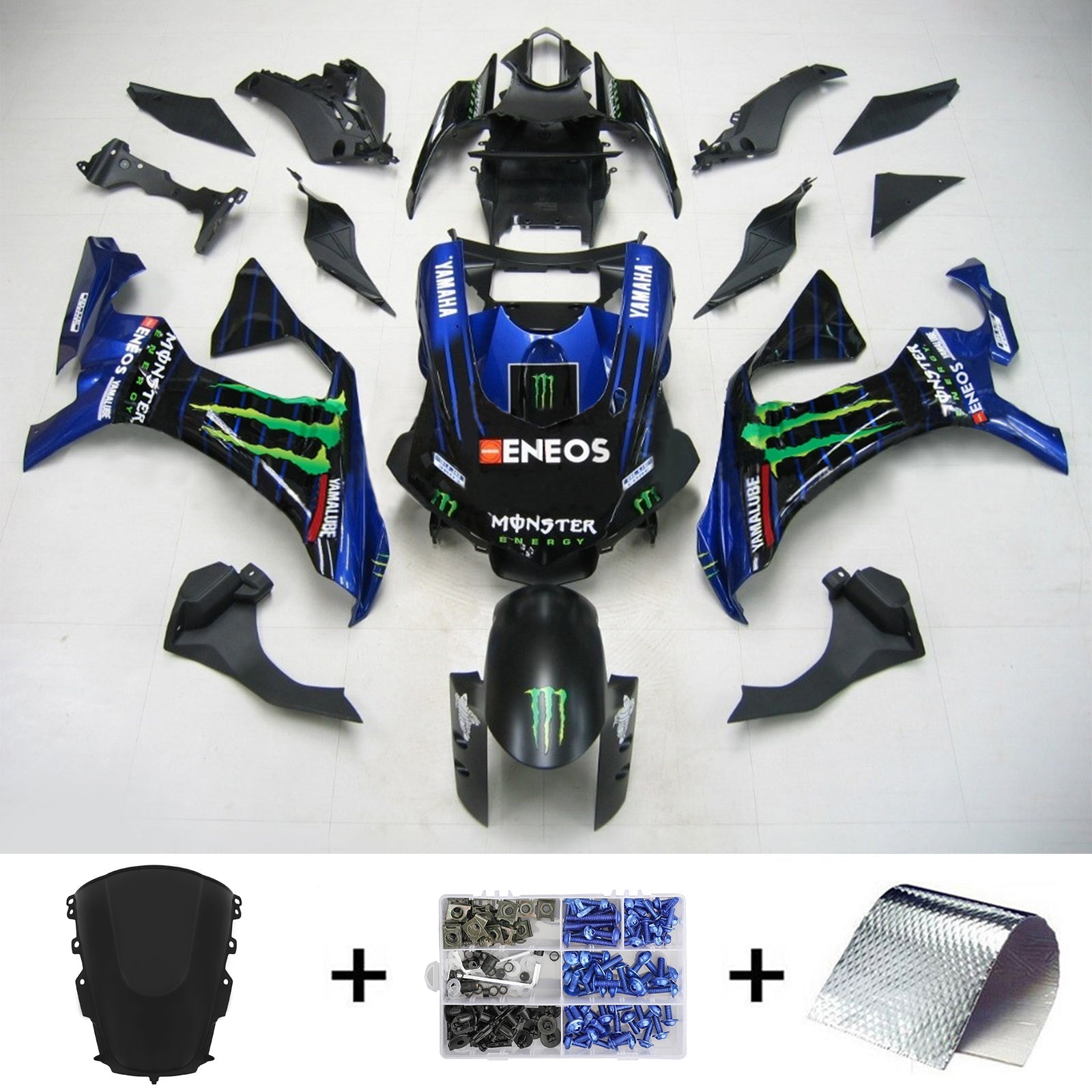 2020-2025 Yamaha YZF R1 Injection Fairing Kit Bodywork Plastic ABS #101