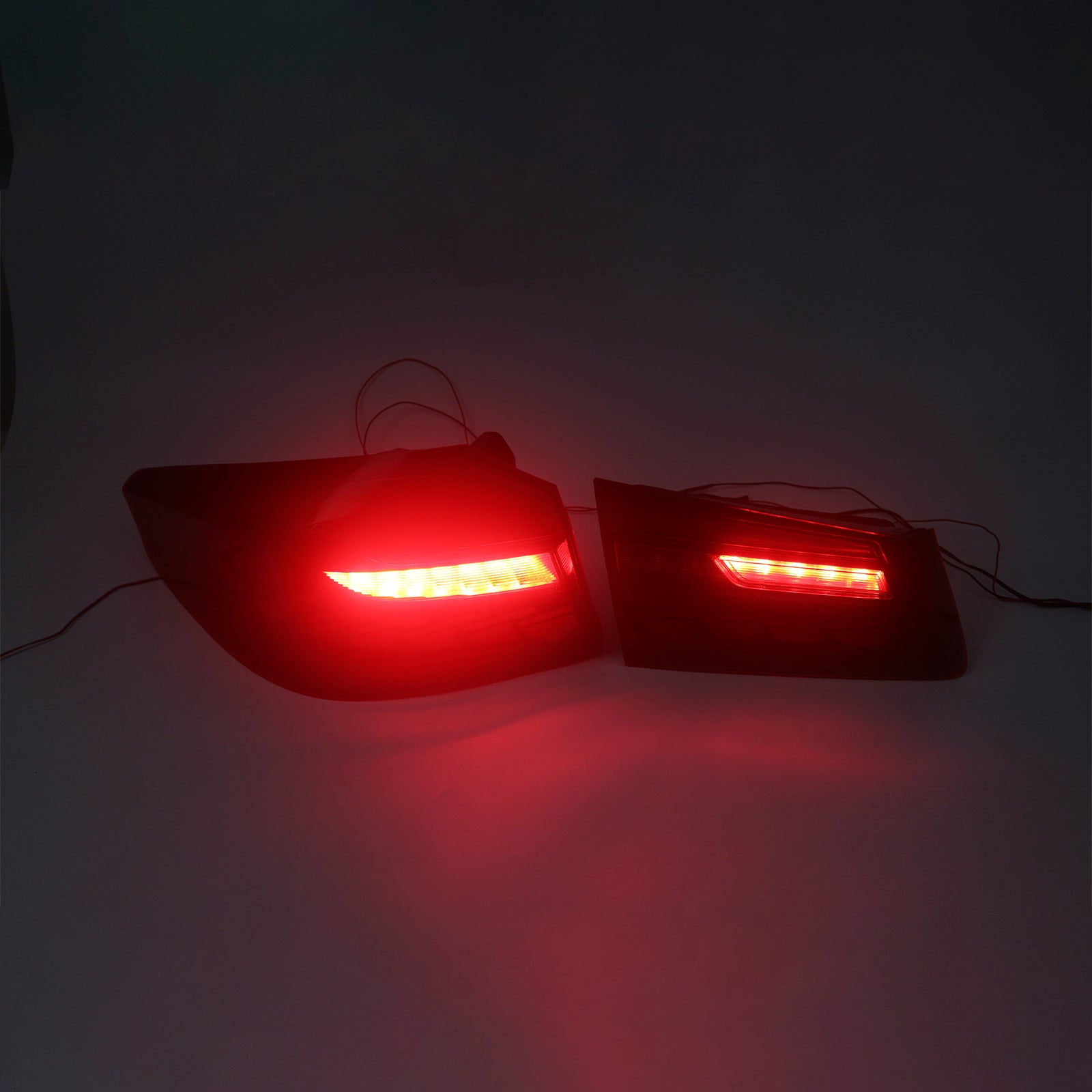 2018-2020 BMW 5 Series G30 G38 L&R Red LED Tail Lights Rear Lamp Assembly
