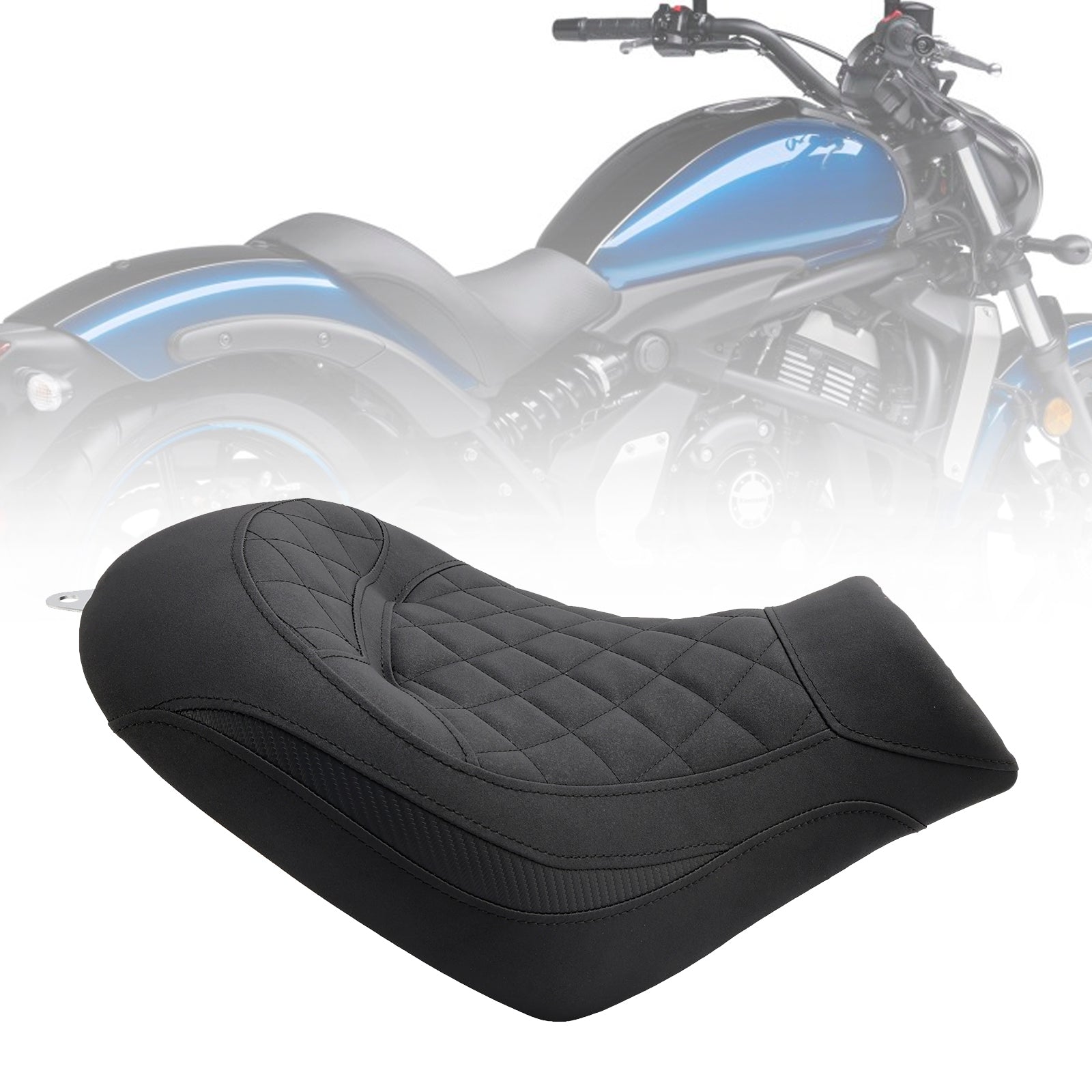 2015-2023 Kawasaki Vulcan S Vn650 Front Raider Seat Driver Cushion Pu Green