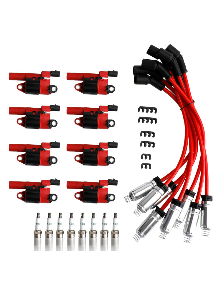2005-2006 Chevy SSR 8x Ignition Coil+Spark Plug+ Wire UF414