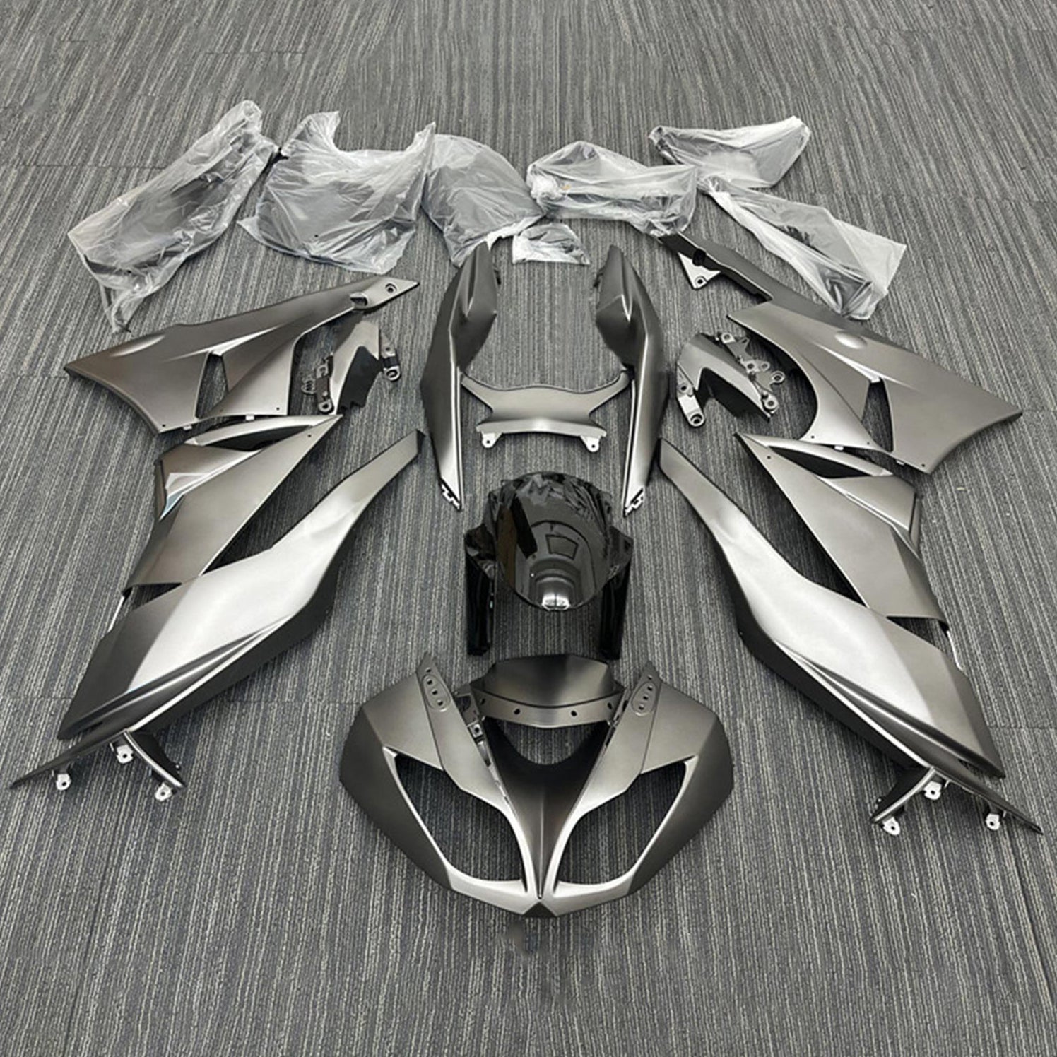 2009-2012 Kawasaki ZX6R 636 Fairing Kit Bodywork Plastic ABS