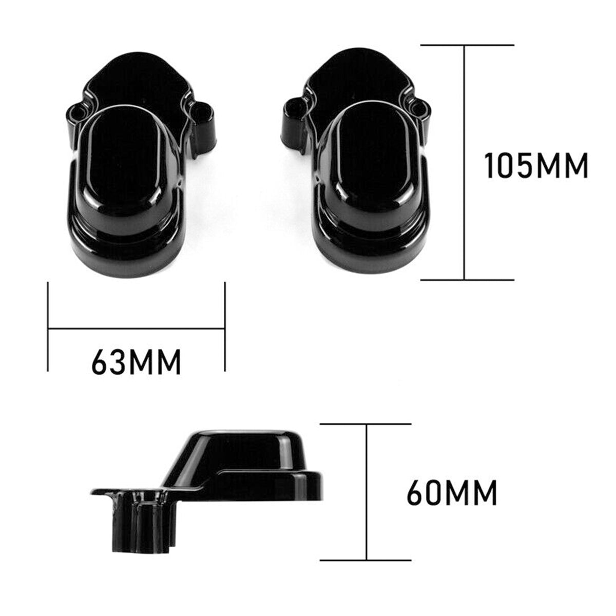 Rear Axle Cover Nut Bolt Cap For Sportster 1200 XL1200C 883 2005-2017 Black