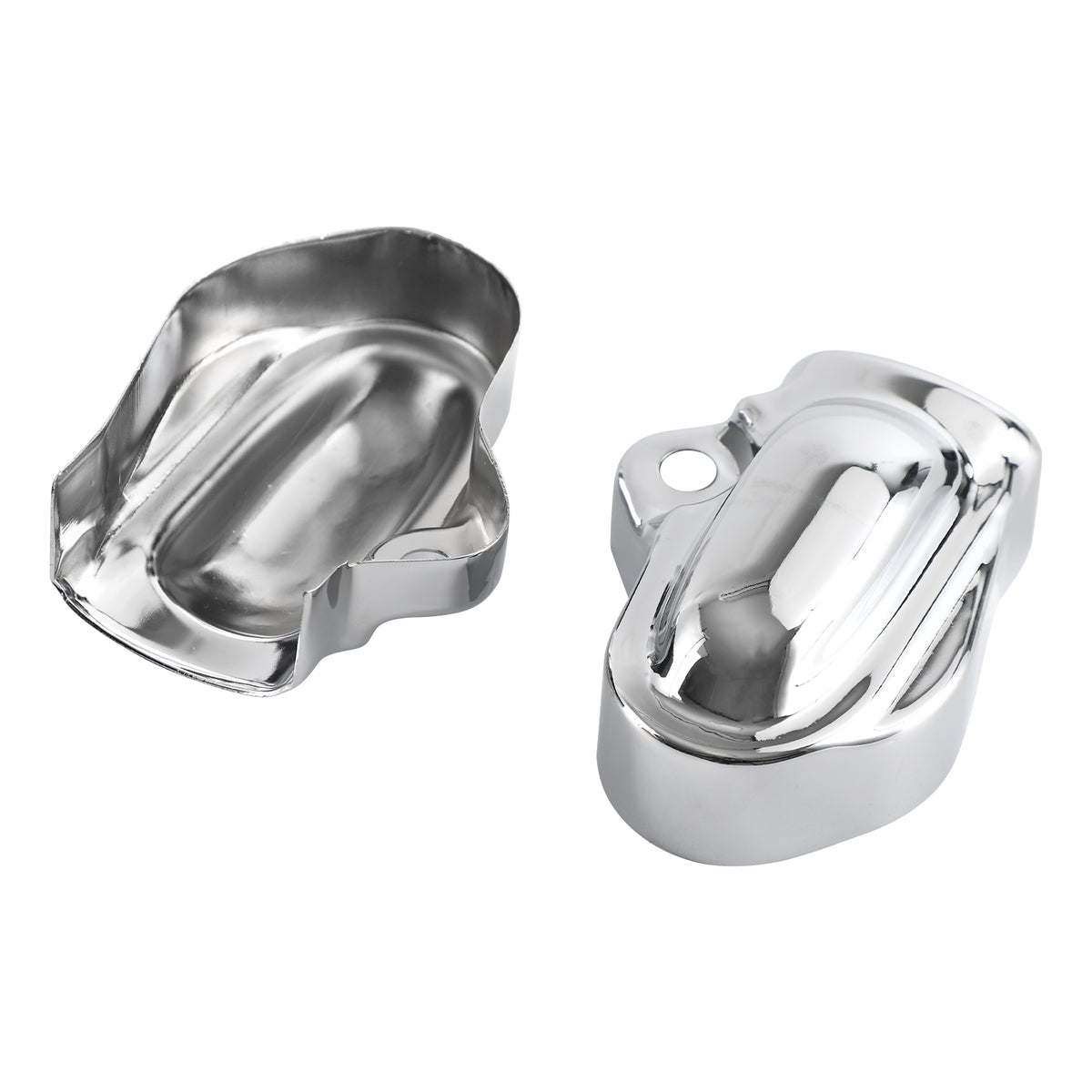 Rear Bar Shield Axle Nut Covers Swingarm Fit for V-Rod VRSC Night Rod 2002-2017 Chrome