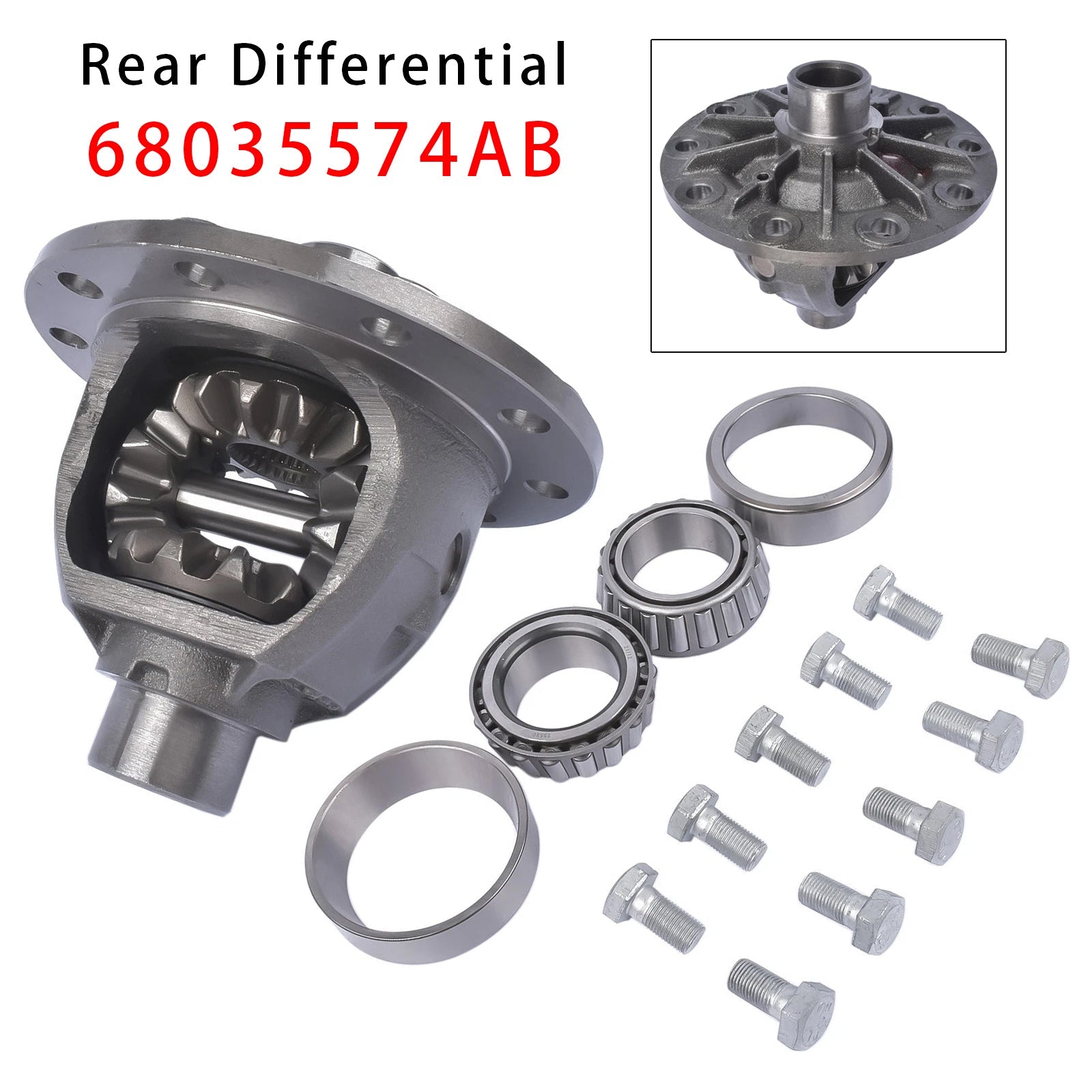 Rear Differential Case Kit 68035574AB For Jeep Wrangler JK Dana 44 2007-2017