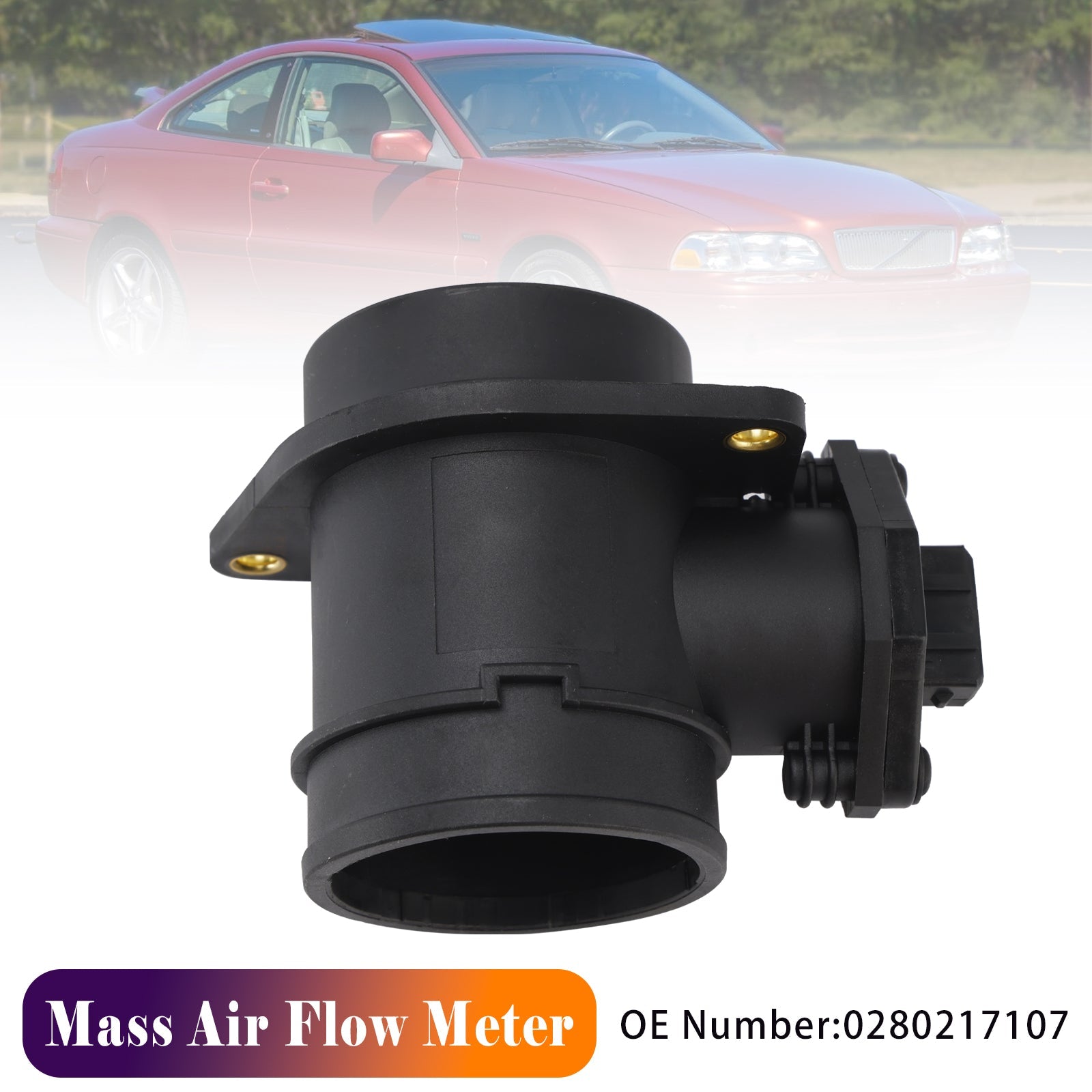 Mass Air Flow Meter MAF Sensor 0280217107 For Volvo 850 C70 S70 2.3L 1994-1998