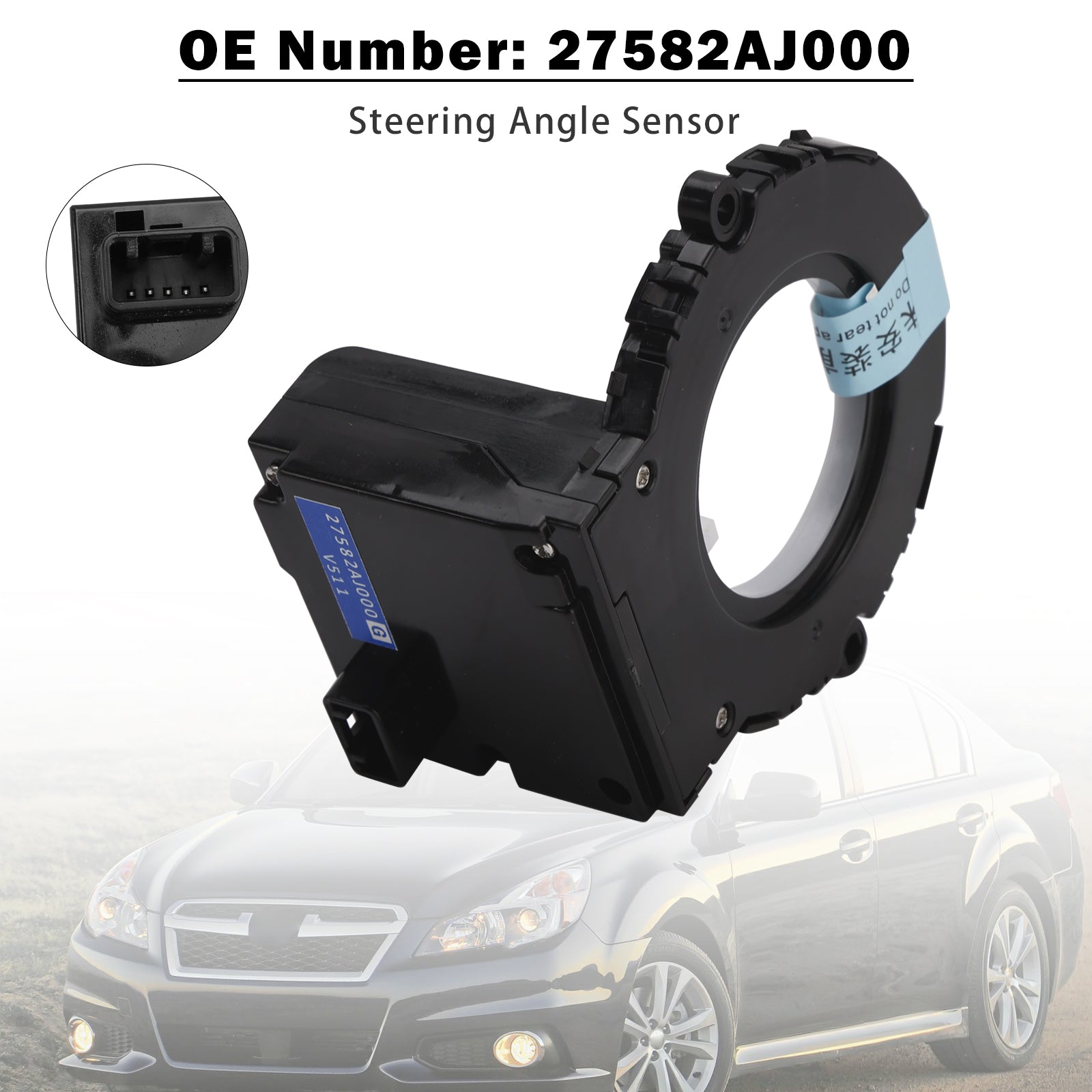 Steering Angle Sensor 27582AJ000 for 09-15 Outback 12-16 Forester Impreza