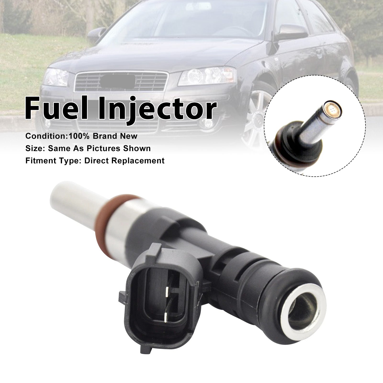 1Pcs Fuel Injector For Audi A3 Quattro 06-09 TT Quattro 08-09 0280158121