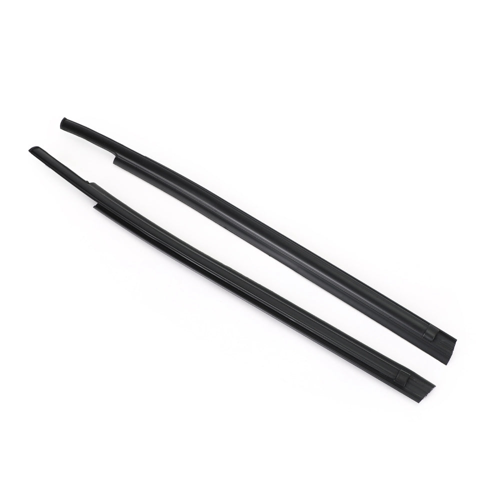 Areyourshop 4x Car Window Weatherstrip Seal Belt Moulding For Toyota Tundra Double Cab 07-20