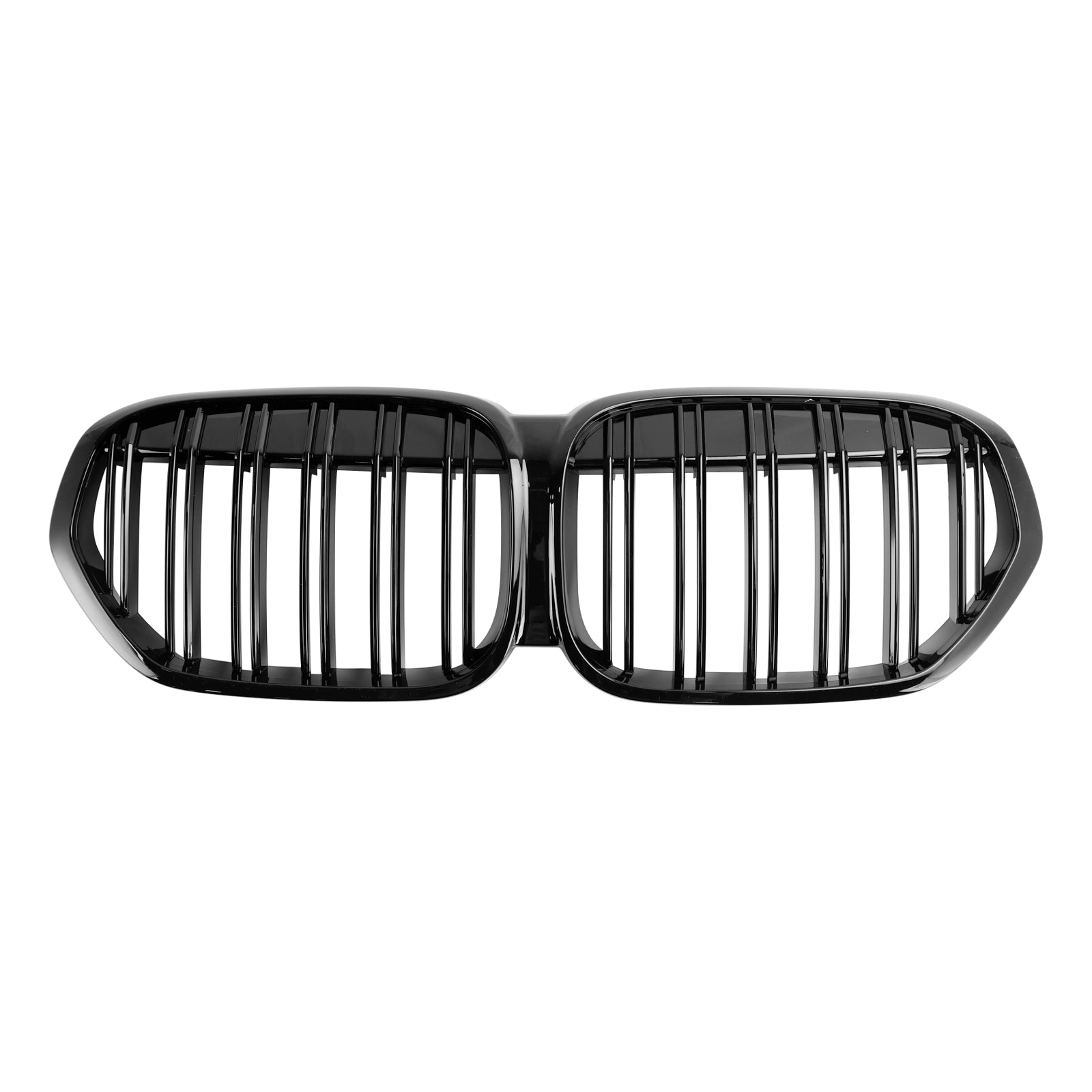 2019 2020 2021 BMW X1 F48 F49 Dual Slat Gloss Black Front Kidney Grille Grill