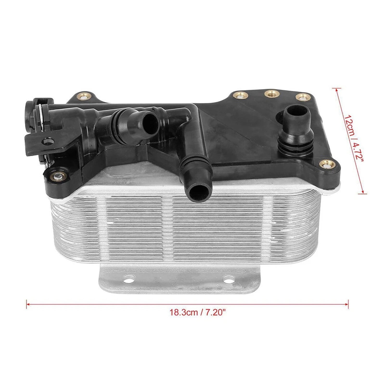 Transmission Oil Cooler with Thermostat For BMW F10 Series 528i 2012-2016 L4
