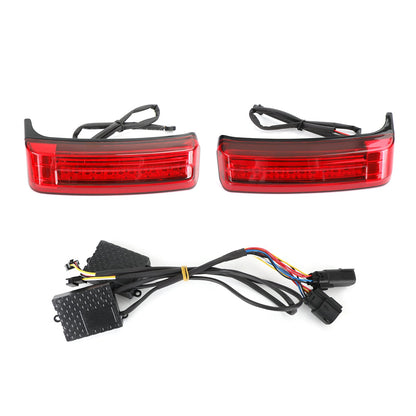 14-21 Touring Generic LED Saddlebag Saddle Bags Run Brake Turn Lamp Lights For