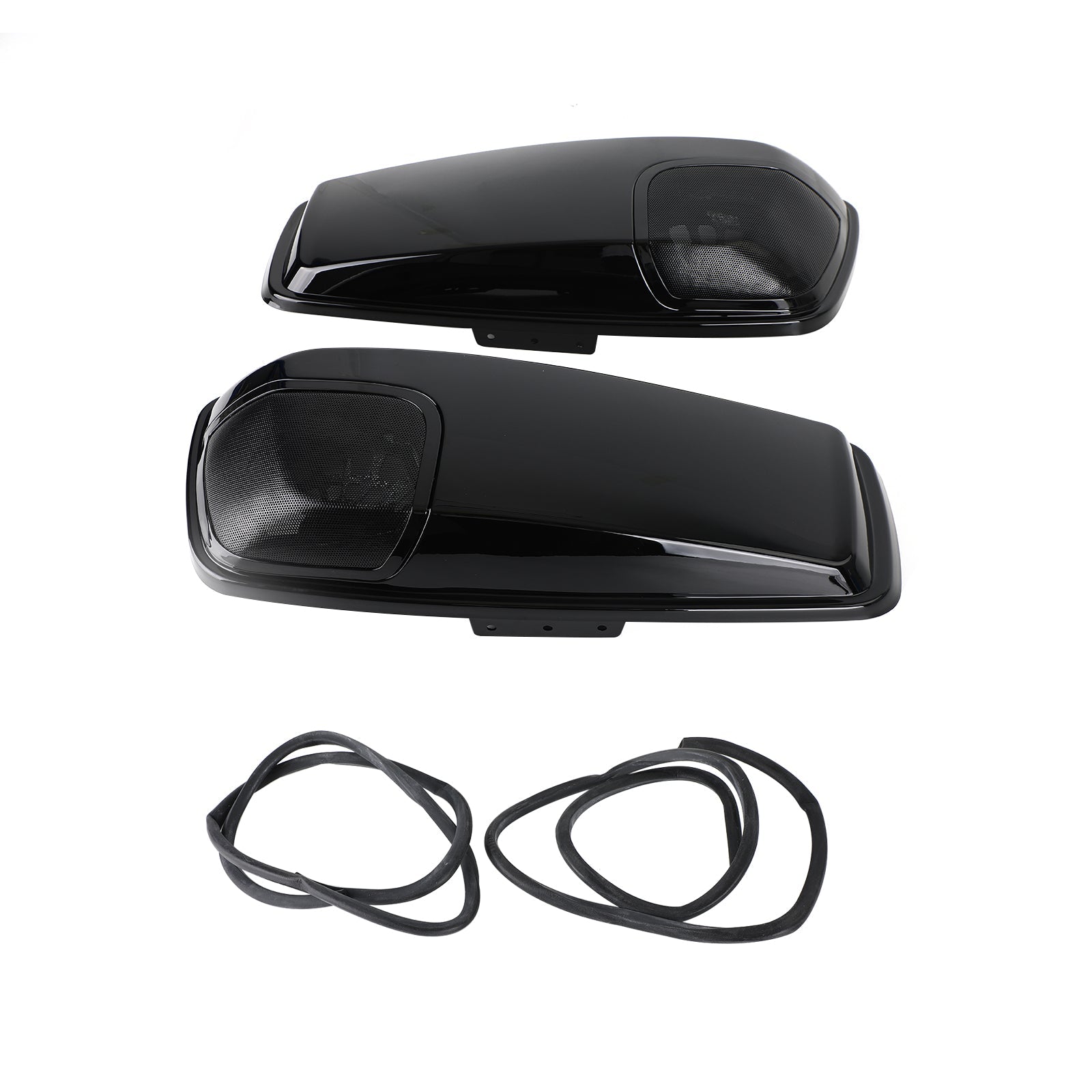 2014-2020 Harley Touring Road Street Glide Hard Saddlebag 5x7" Speaker Lids