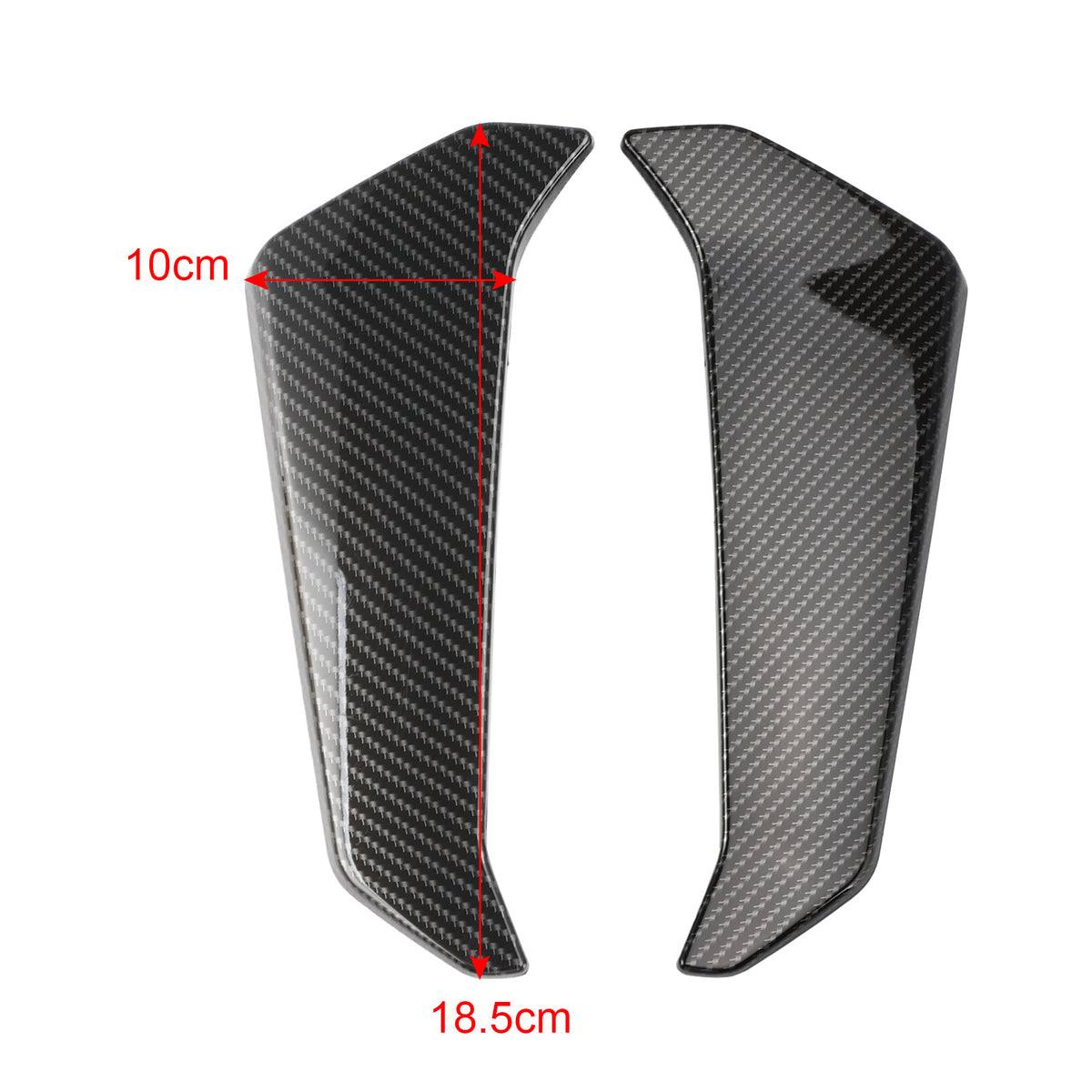 Carbon Side Water Tank Plate Cover Fairing For Yamaha MT-09 FZ09 2017-2021