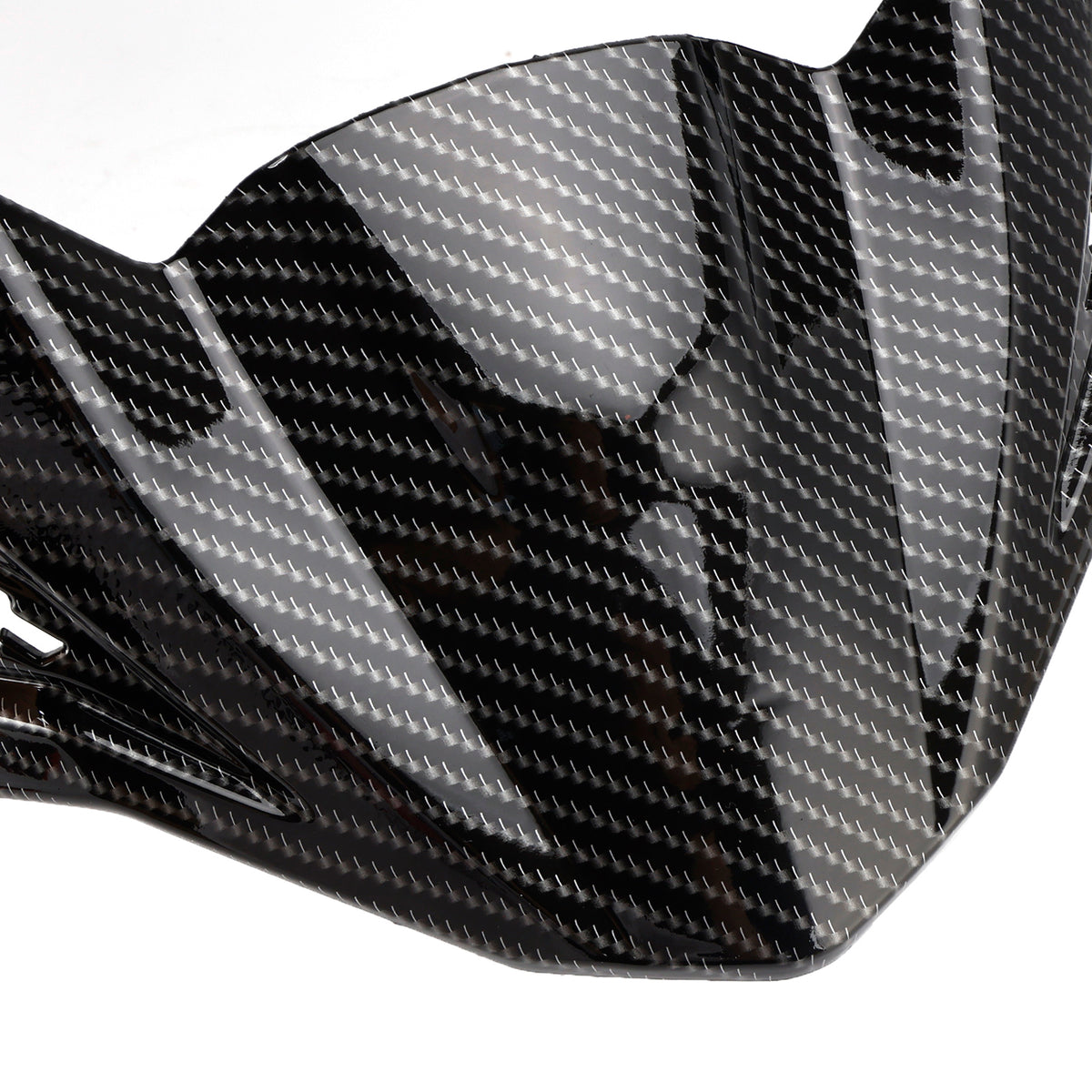 Carbon Front Nose Headlight Cover Surround Fairing For Kawasaki Z650 2017-2019