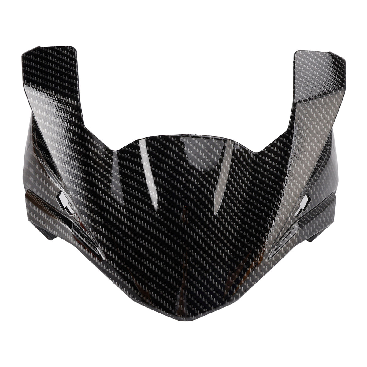 Carbon Front Nose Headlight Cover Surround Fairing For Kawasaki Z650 2017-2019