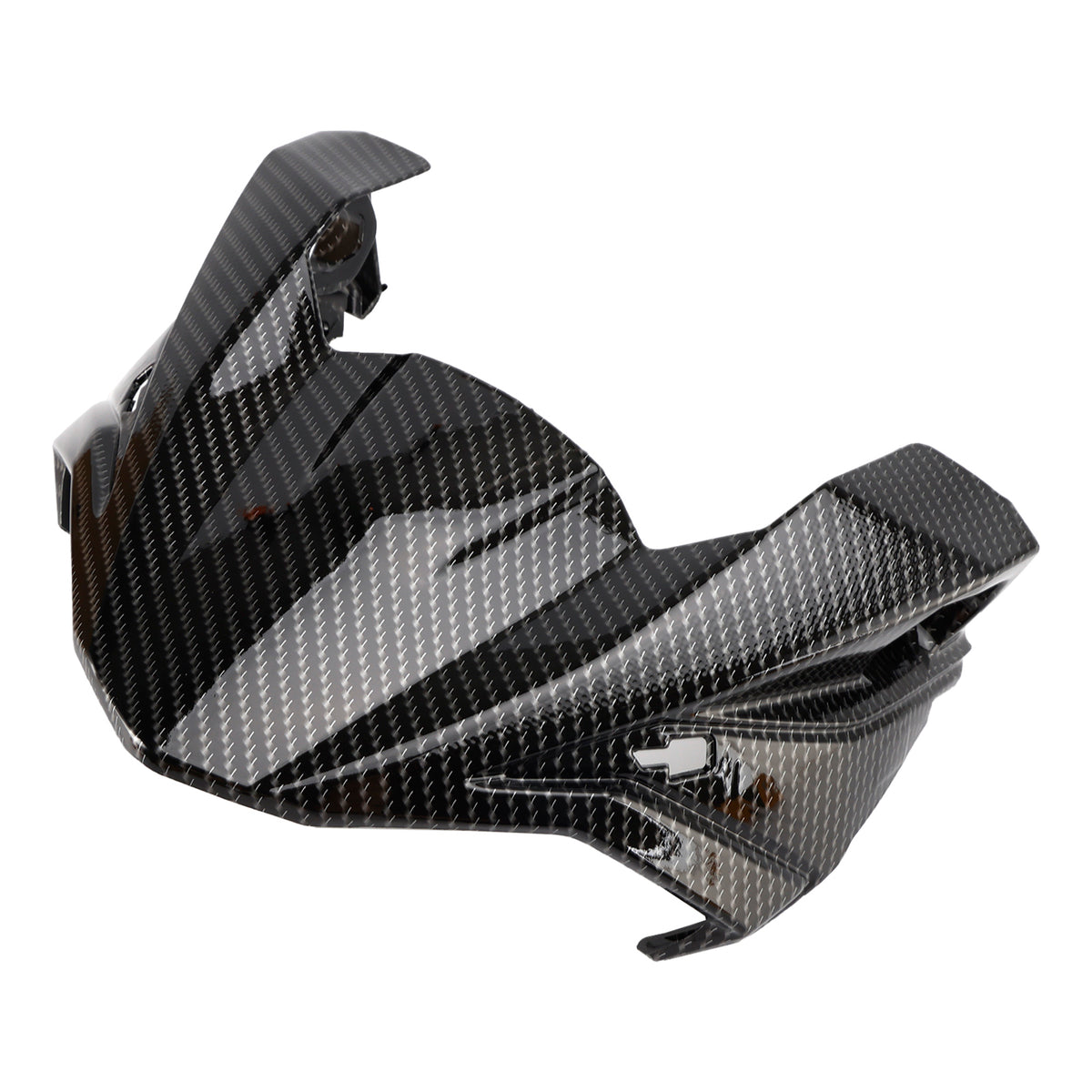Carbon Front Nose Headlight Cover Surround Fairing For Kawasaki Z650 2017-2019