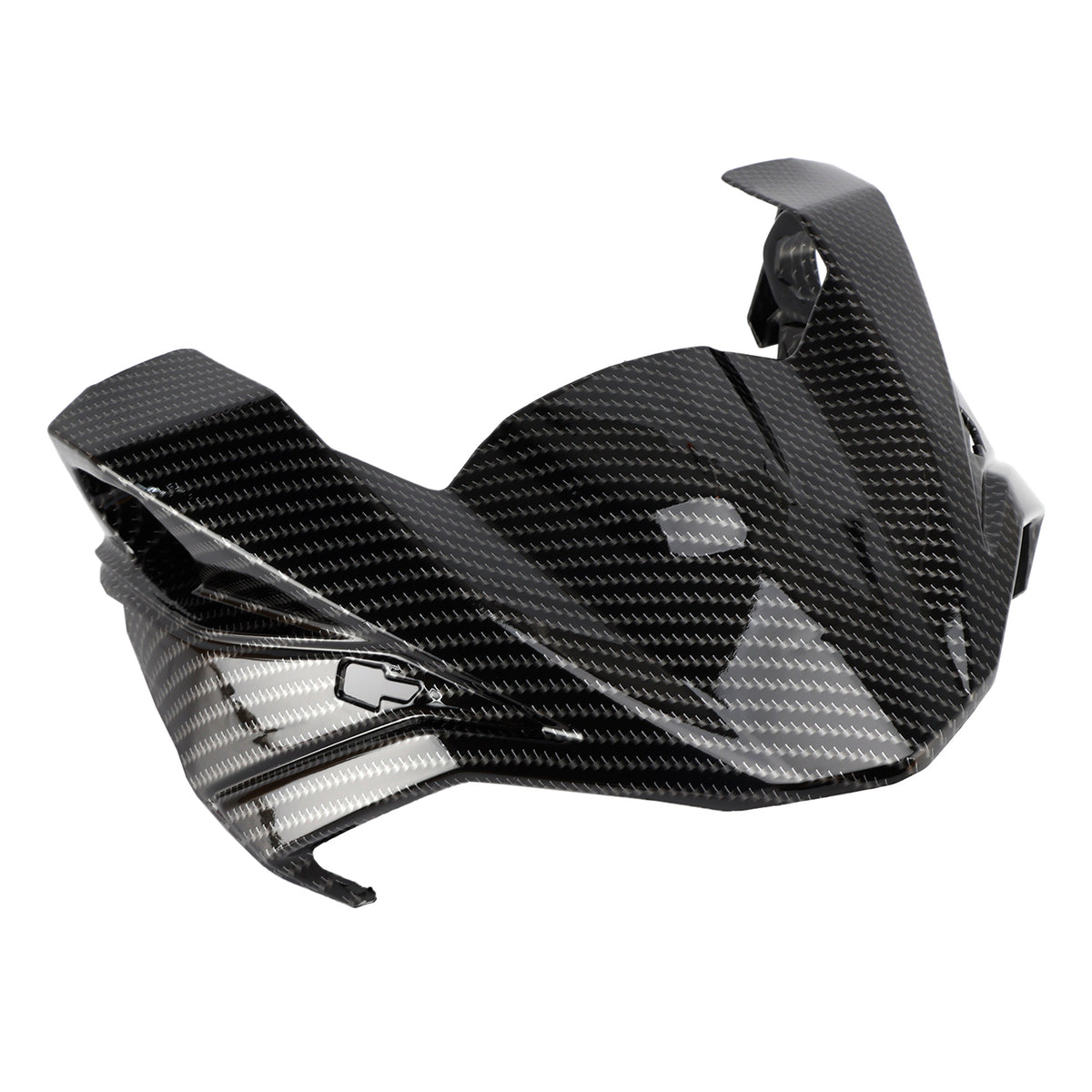 Carbon Front Nose Headlight Cover Surround Fairing For Kawasaki Z650 2017-2019