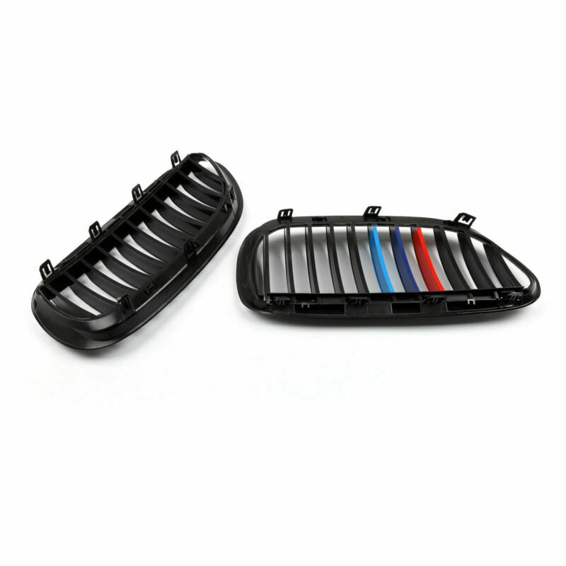 2004-2010 BMW E63 Coupe/E64 Convertible /Fit 645ci 650i and M6 Gloss Black M Color Grille Generic