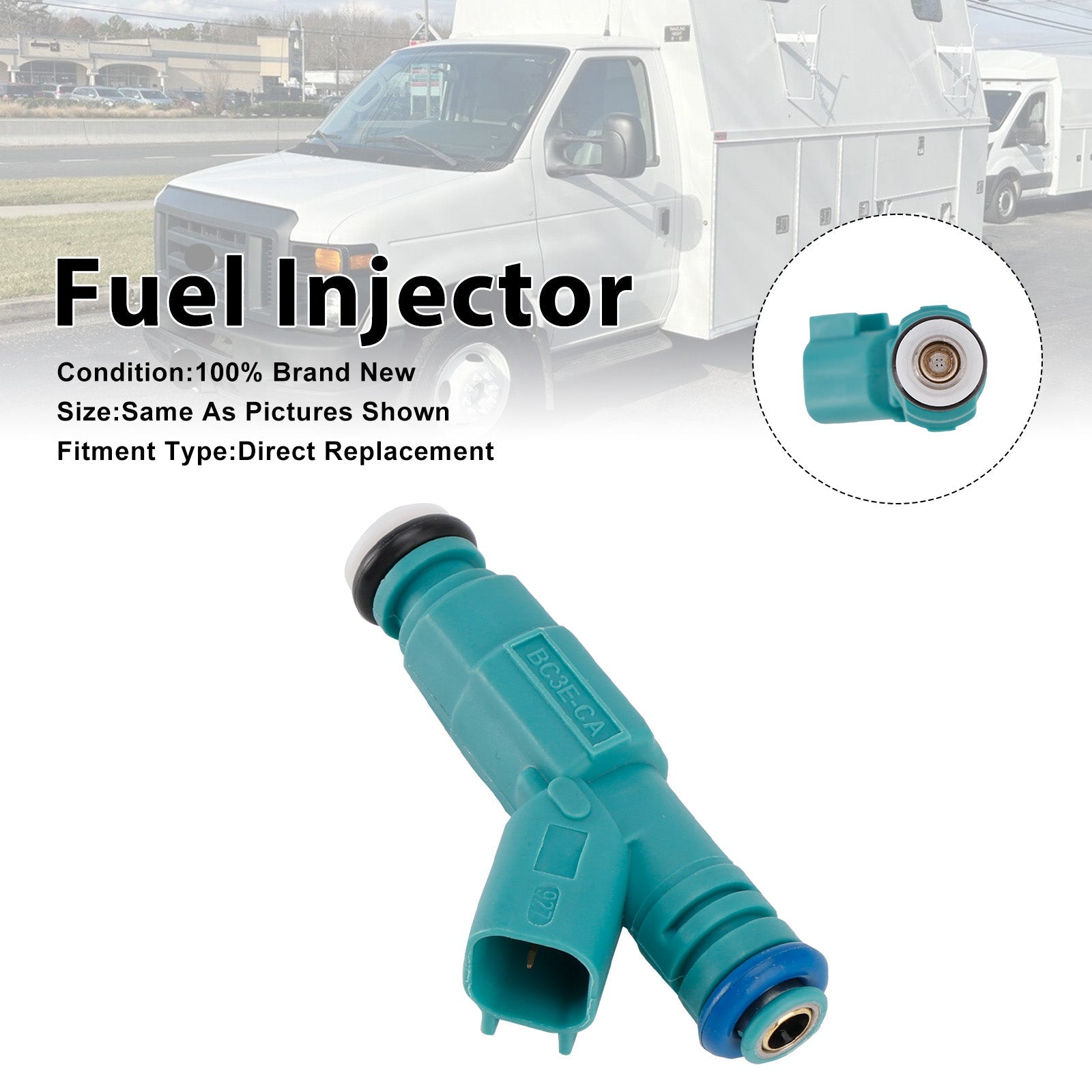 1Pcs Fuel Injector For Ford E-350 E-450 Super Duty 2004-2009 0280156217