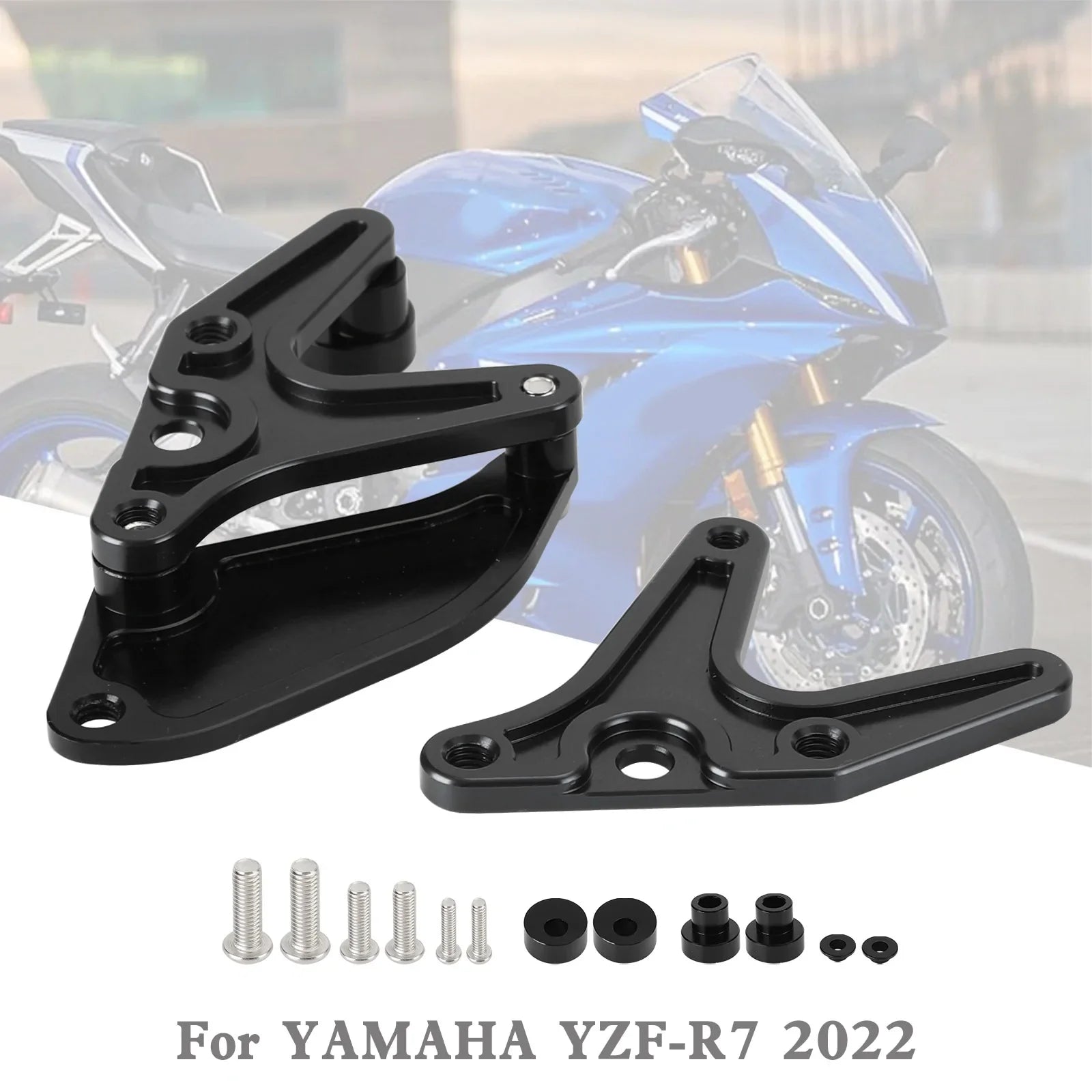 2022 Yamaha YZF-R7 R7 Aluminum Motorcycle Stand Hook Sprocket Toe Guard