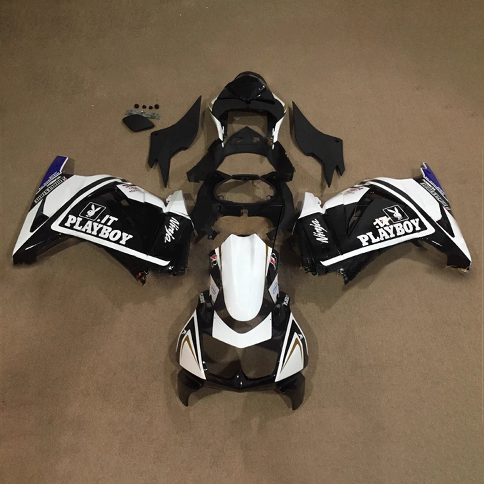 Injection Fairing Kit Bodywork Plastic ABS fit For Kawasaki EX250 Ninja250R 2008-2012