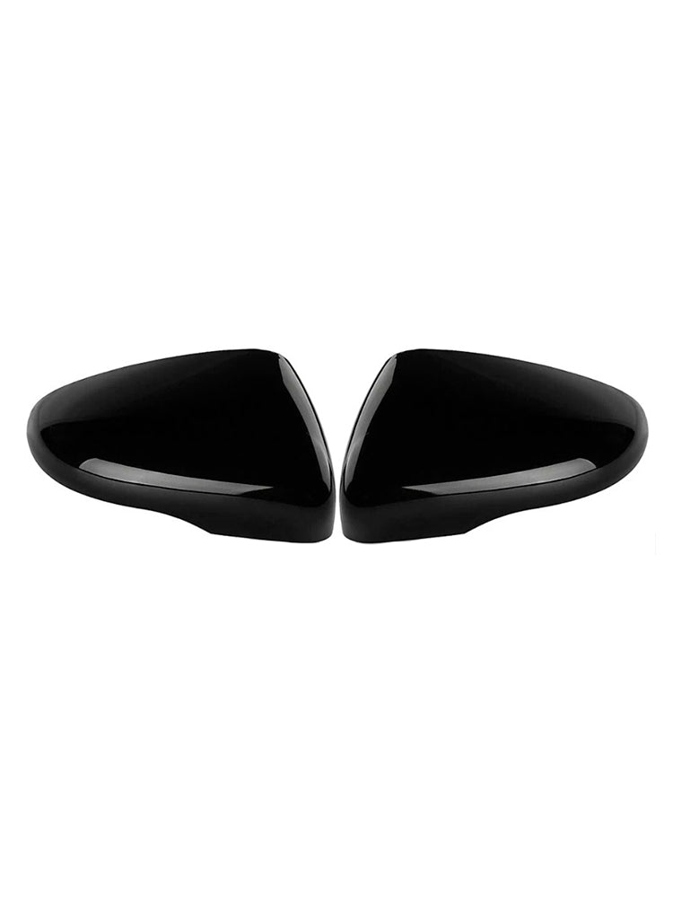 2009-2013 VOLKSWAGEN GOLF MK6 CONVERTIBLE 2pcs Gloss Black Door Wing Mirror Cover Caps Casing 5K0857538 5K0857537