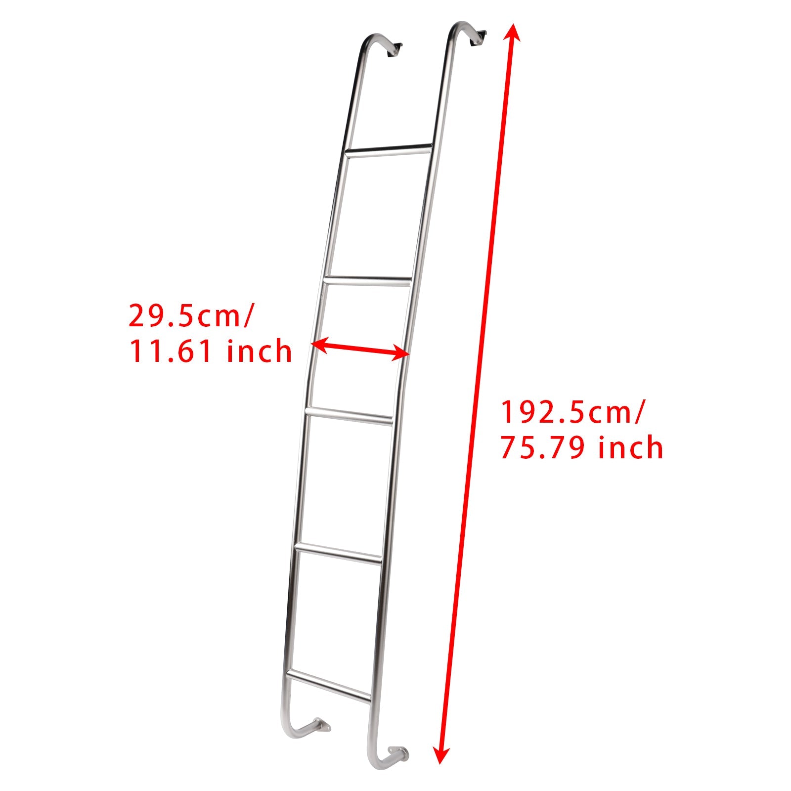 2011-2021 NISSAN NV2500 HD High Roof 5-Step Van Ladder 093NVL 300 lb